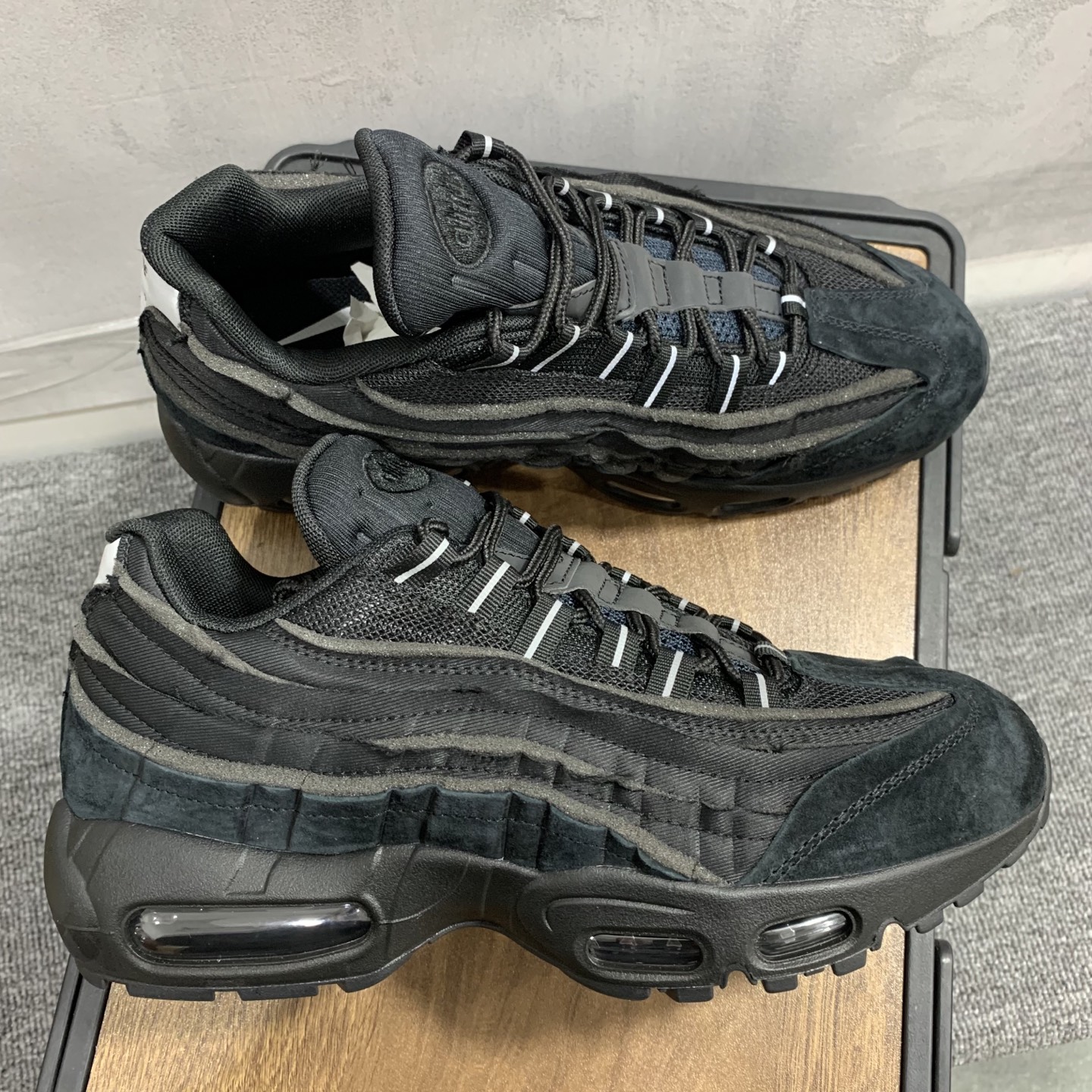 COMME des GARCONS × Nike Air Max 95 "Black"
