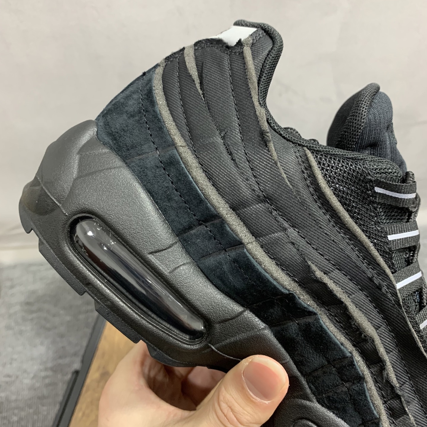 COMME des GARCONS × Nike Air Max 95 "Black"