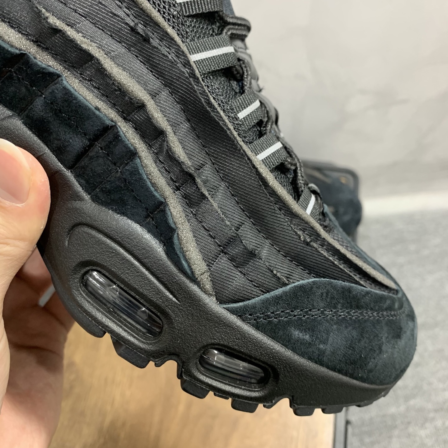 COMME des GARCONS × Nike Air Max 95 "Black"