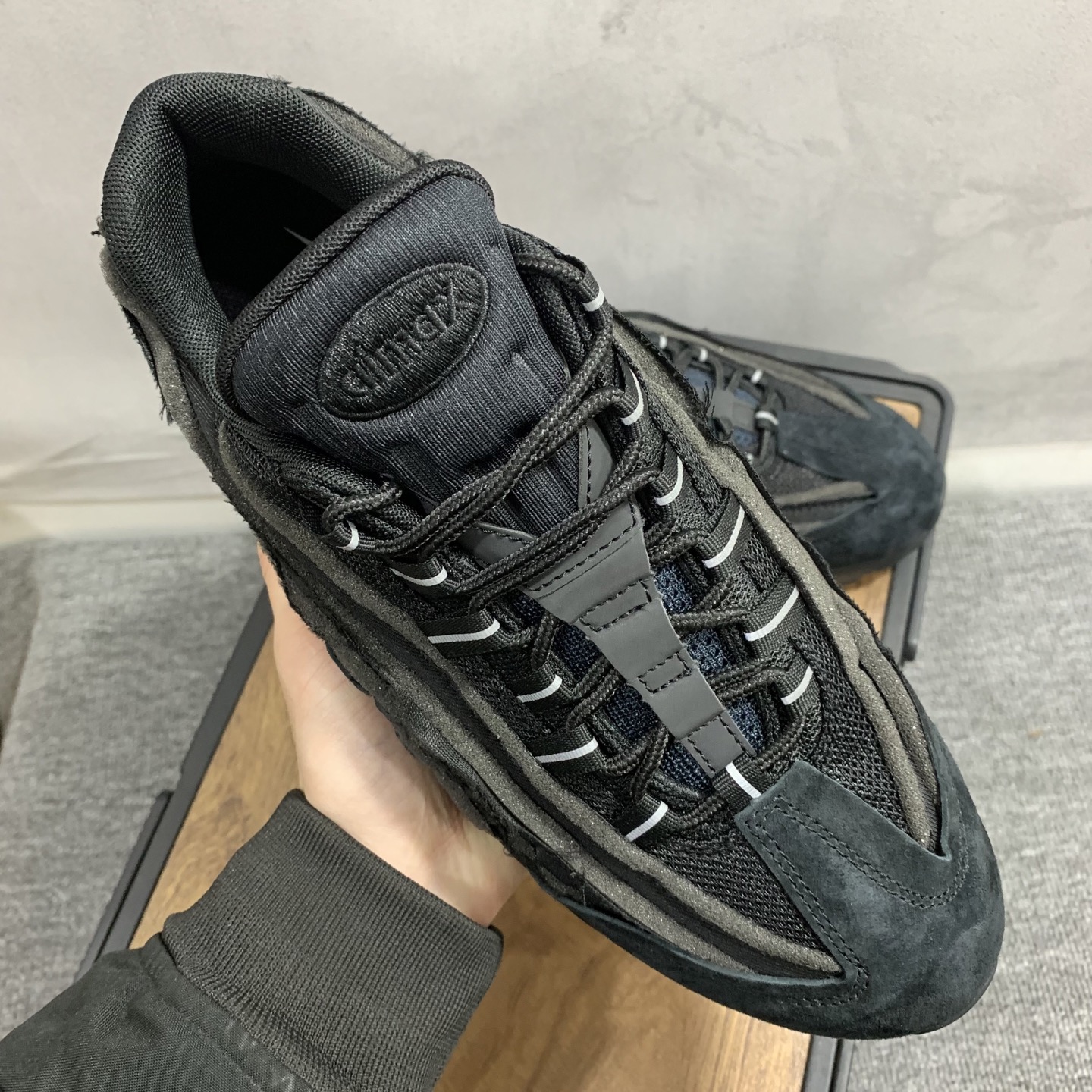 COMME des GARCONS × Nike Air Max 95 "Black"