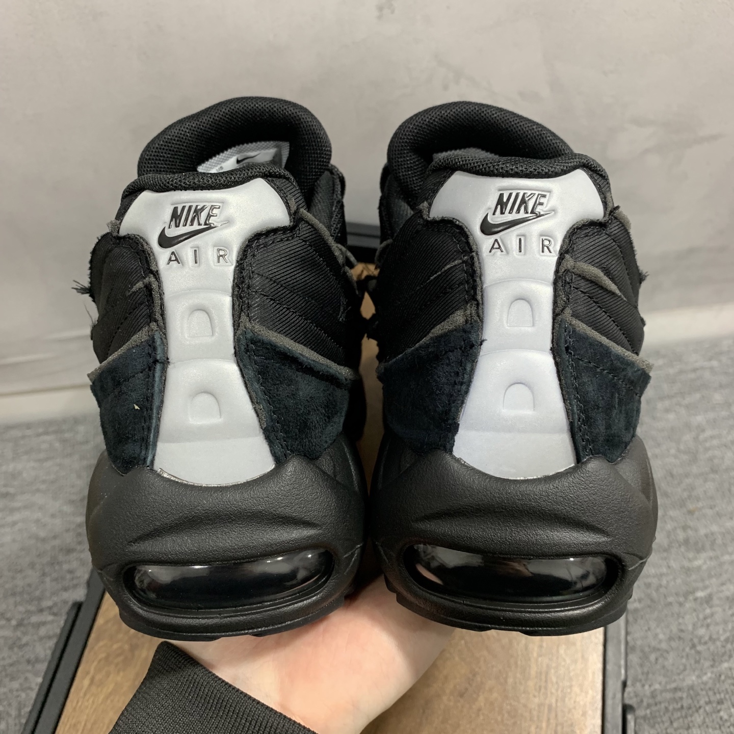 COMME des GARCONS × Nike Air Max 95 "Black"