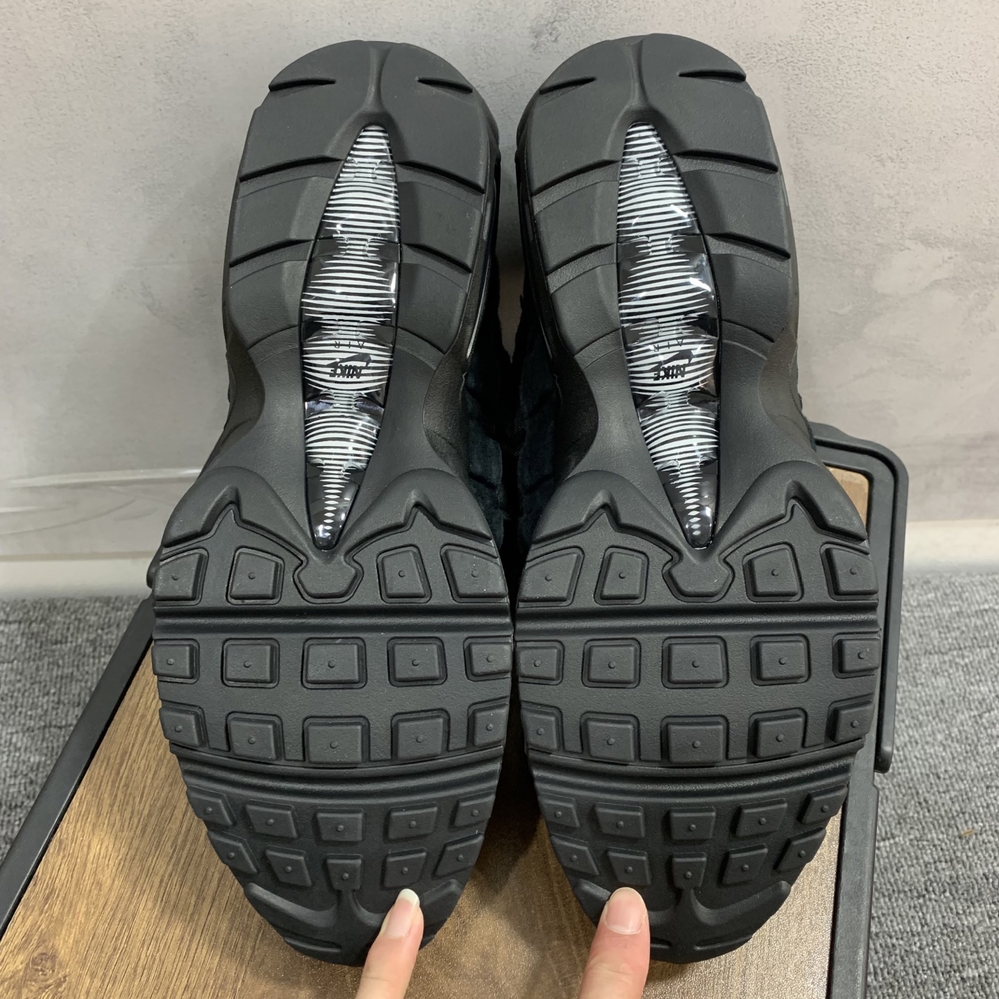 COMME des GARCONS × Nike Air Max 95 "Black"