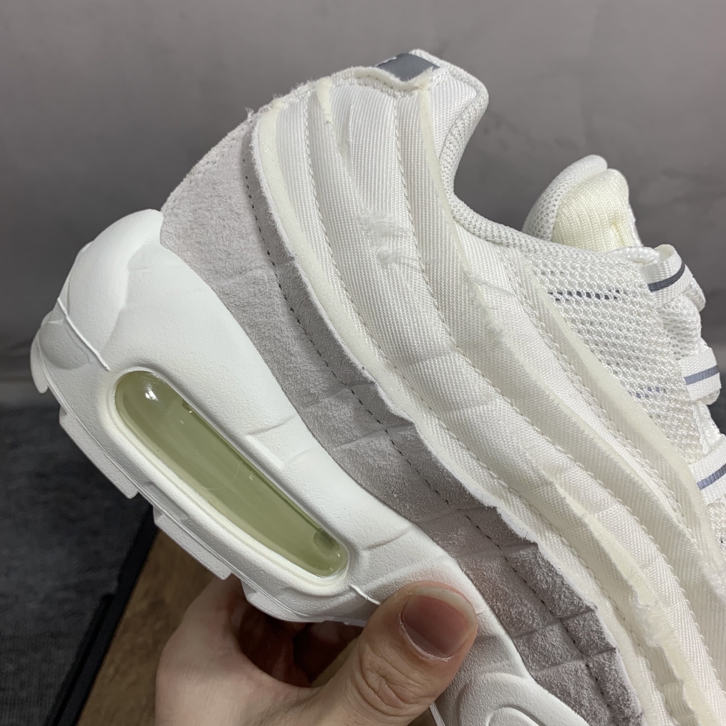 COMME des GARCONS × Nike Air Max 95 "White"