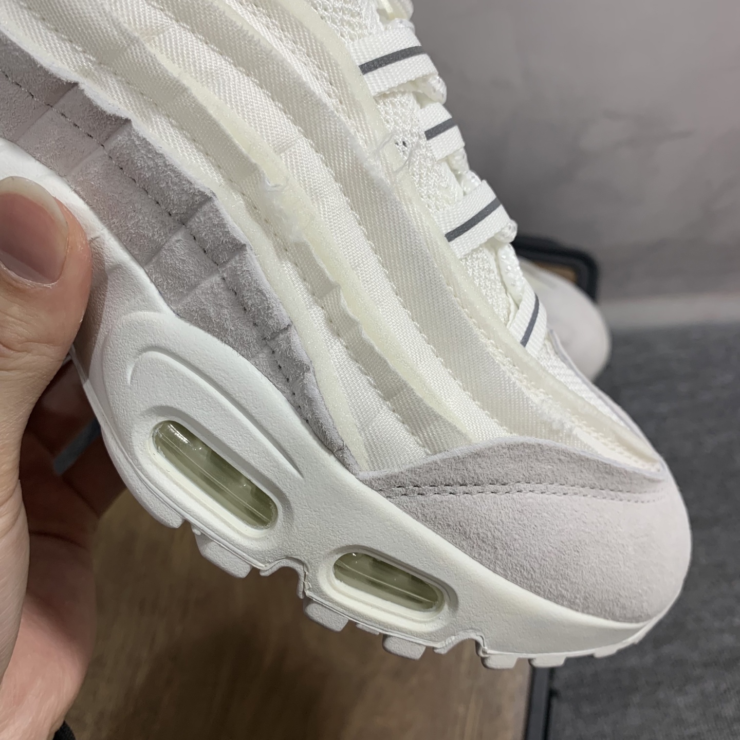 COMME des GARCONS × Nike Air Max 95 "White"