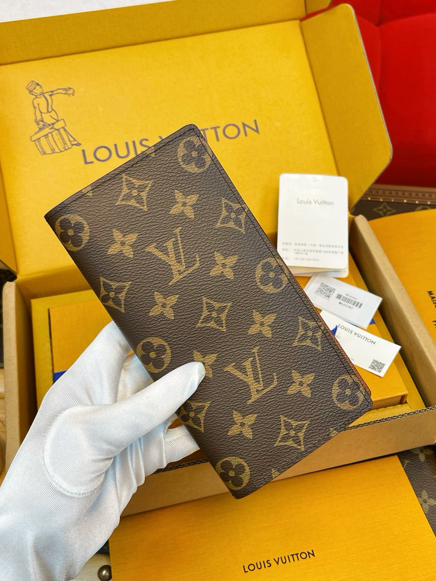 M66540 Brazza Wallet Monogram Eclipse