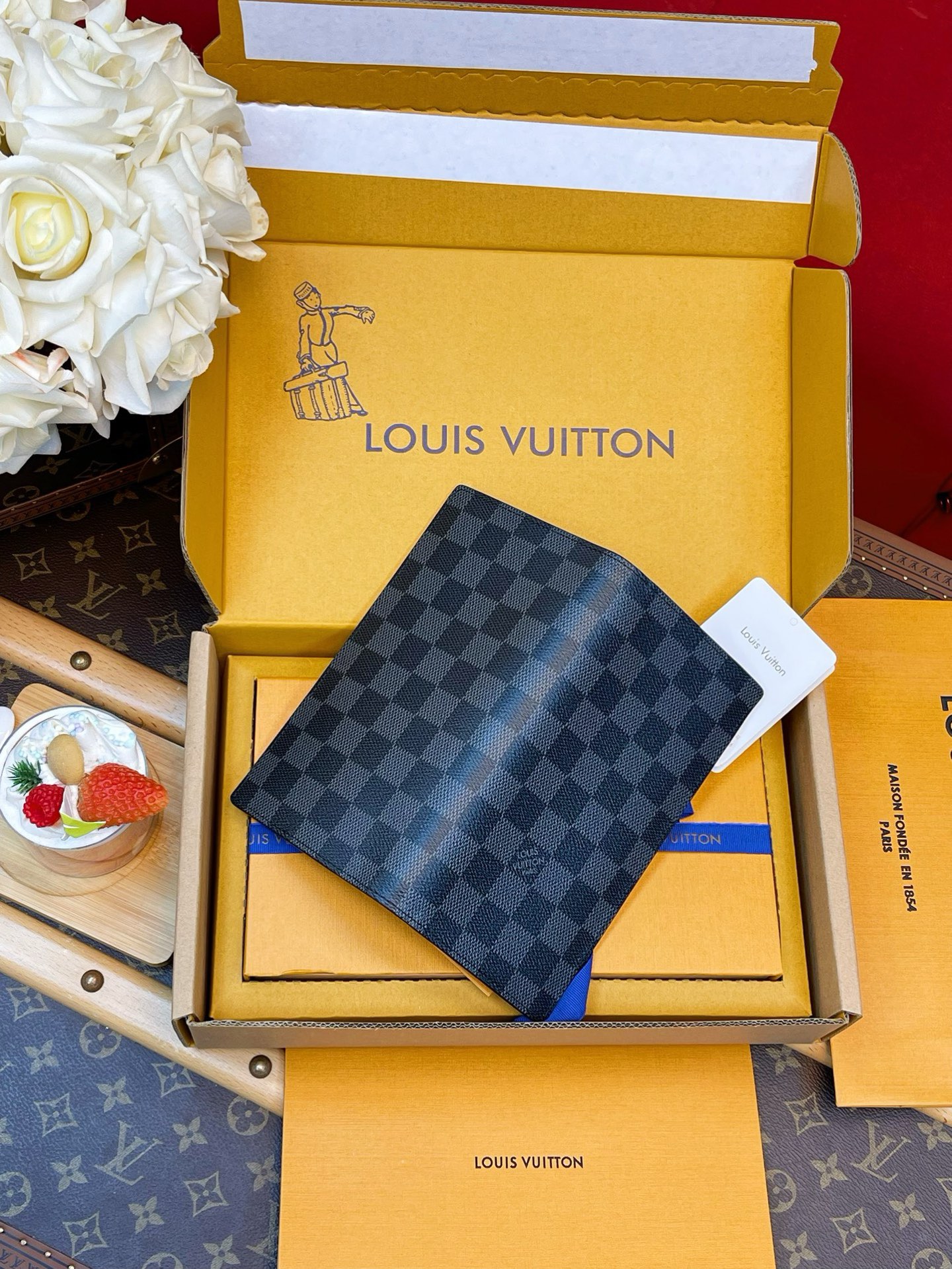 N62665 Brazza Wallet Monogram Eclipse
