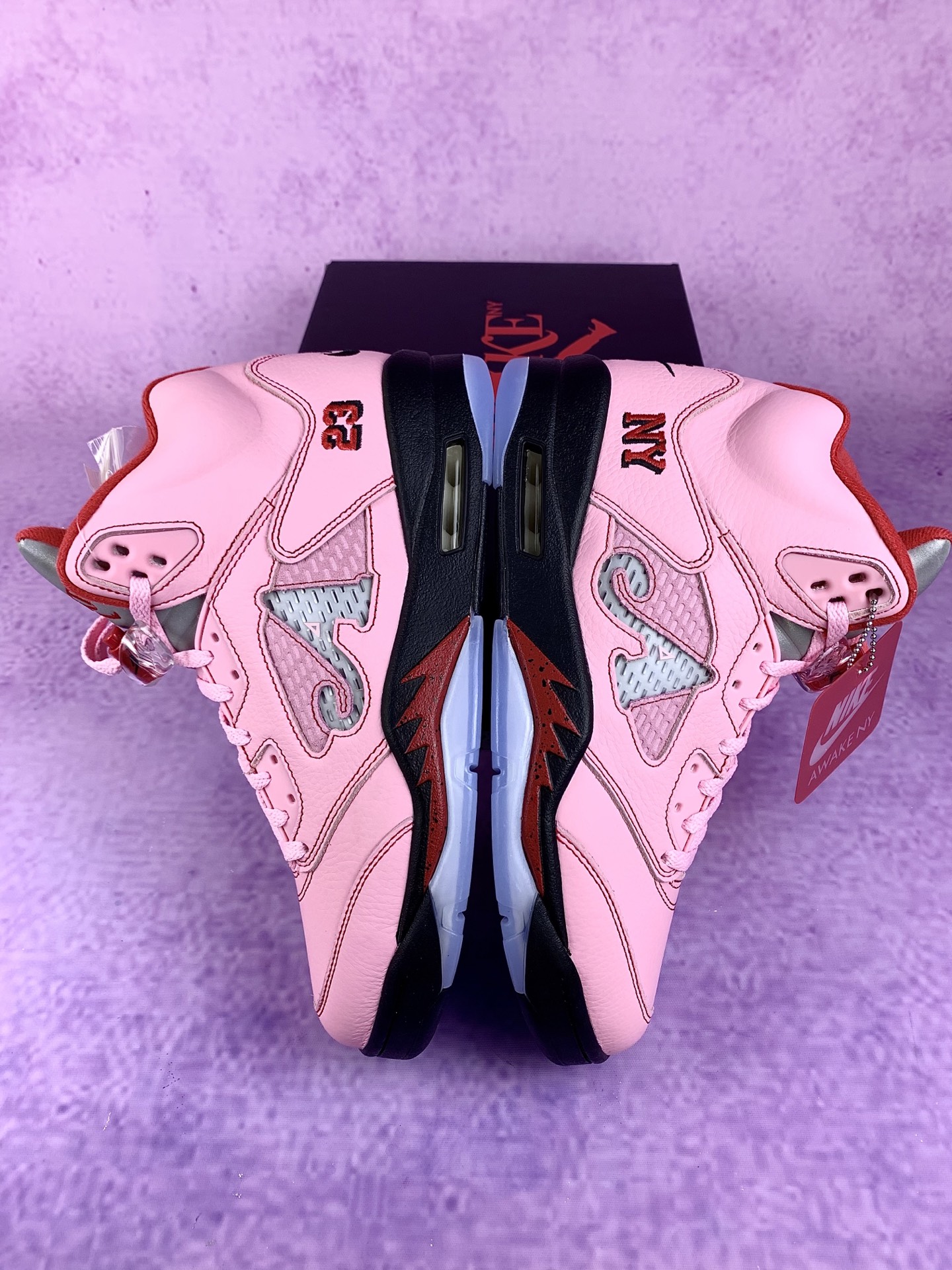 Awake NY × Nike Air Jordan 5 Retro "Bubblegum Pink"