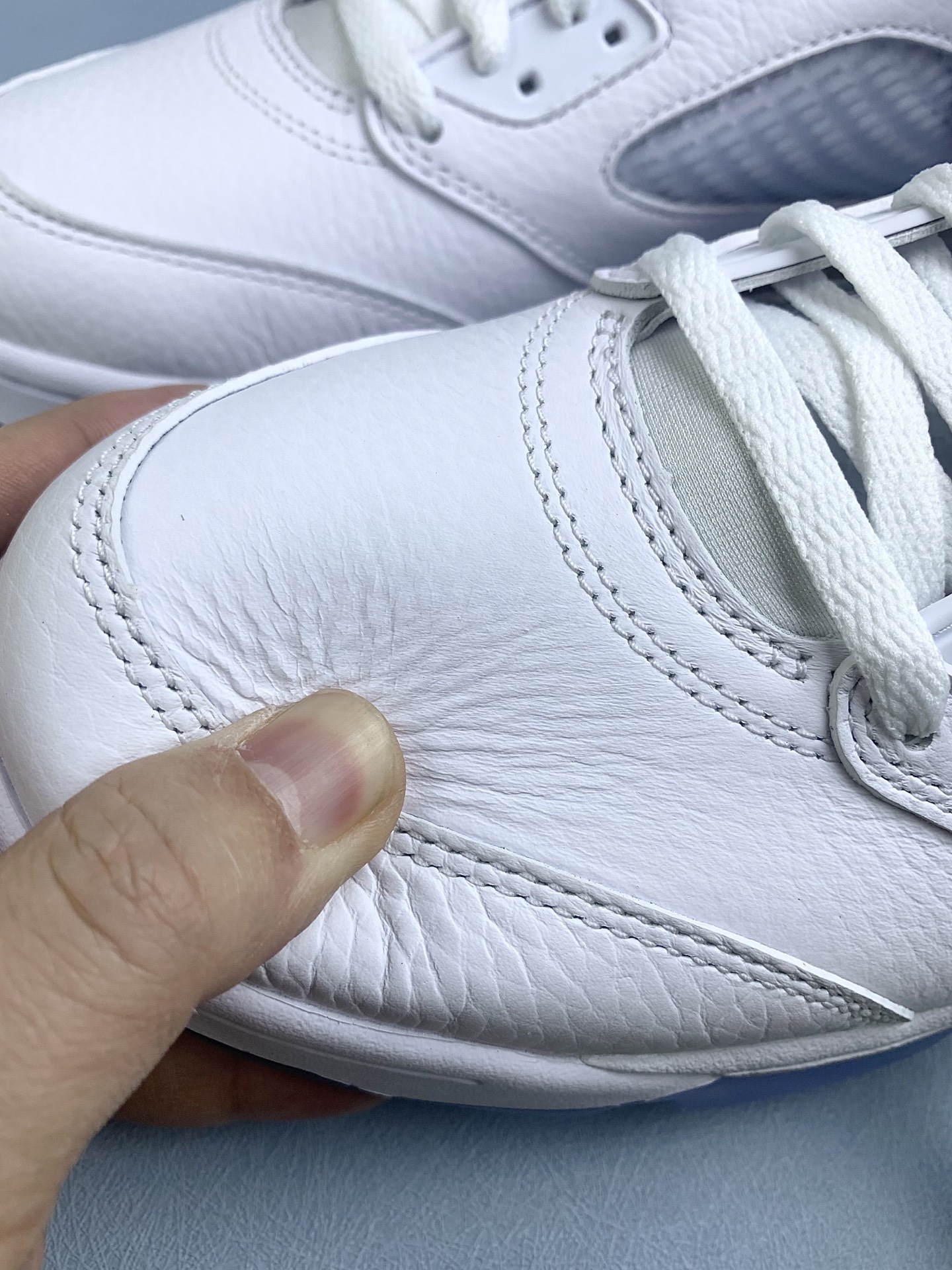 Nike Air Jordan 5 Retro "White/Metallic Silver"