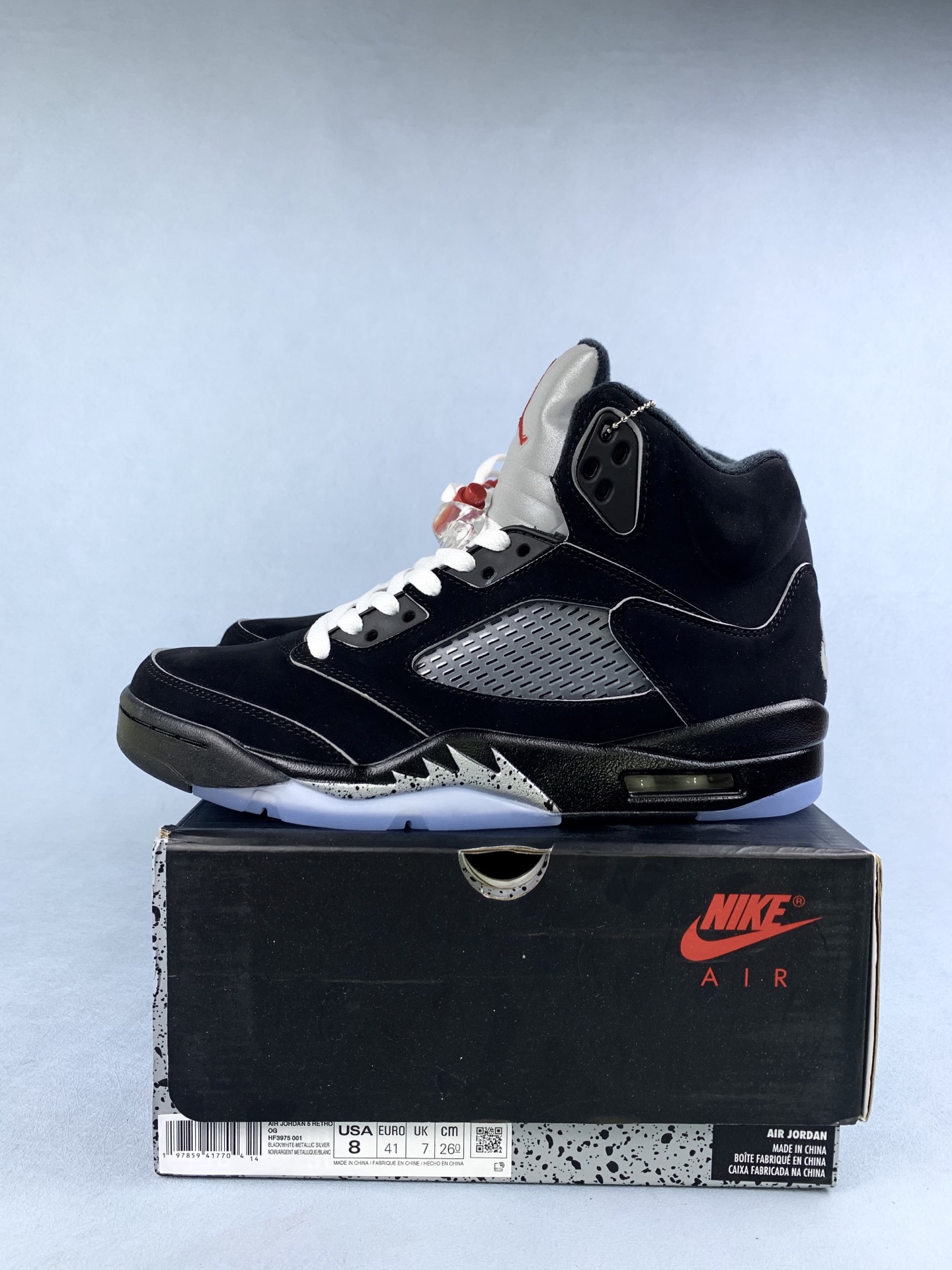 Nike Air Jordan 5 Retro OG "Black Metallic Reimagined"