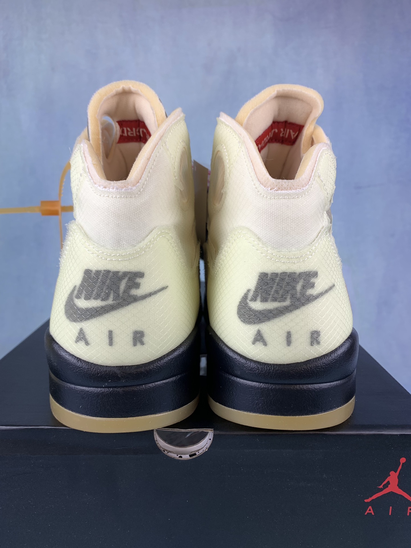 【LJR】Off-White × Nike Air Jordan 5 "Sail"