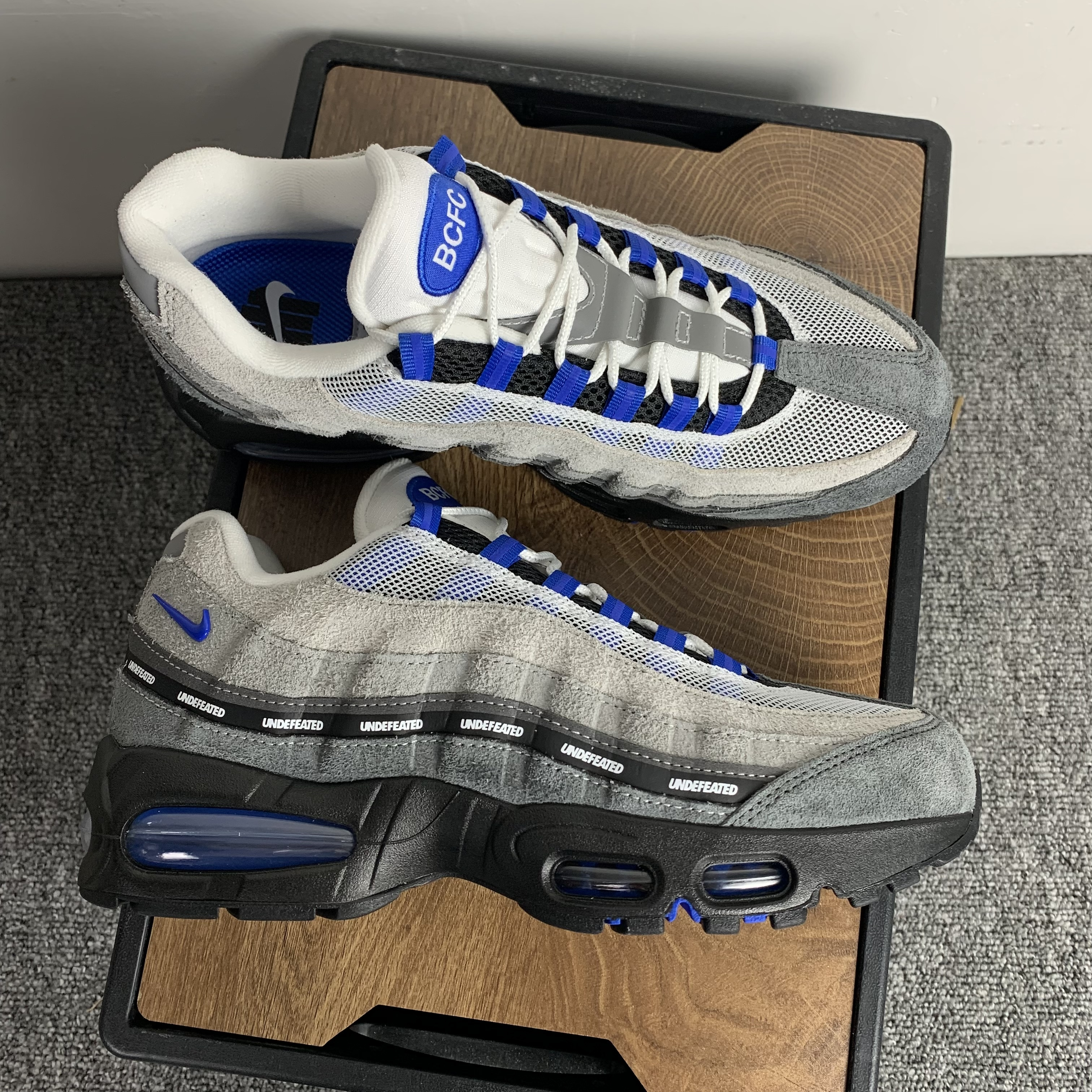UNDEFEATED × Nike Air Max 95 SP "Hyper Cobalt" (Birmingham Exclusive)