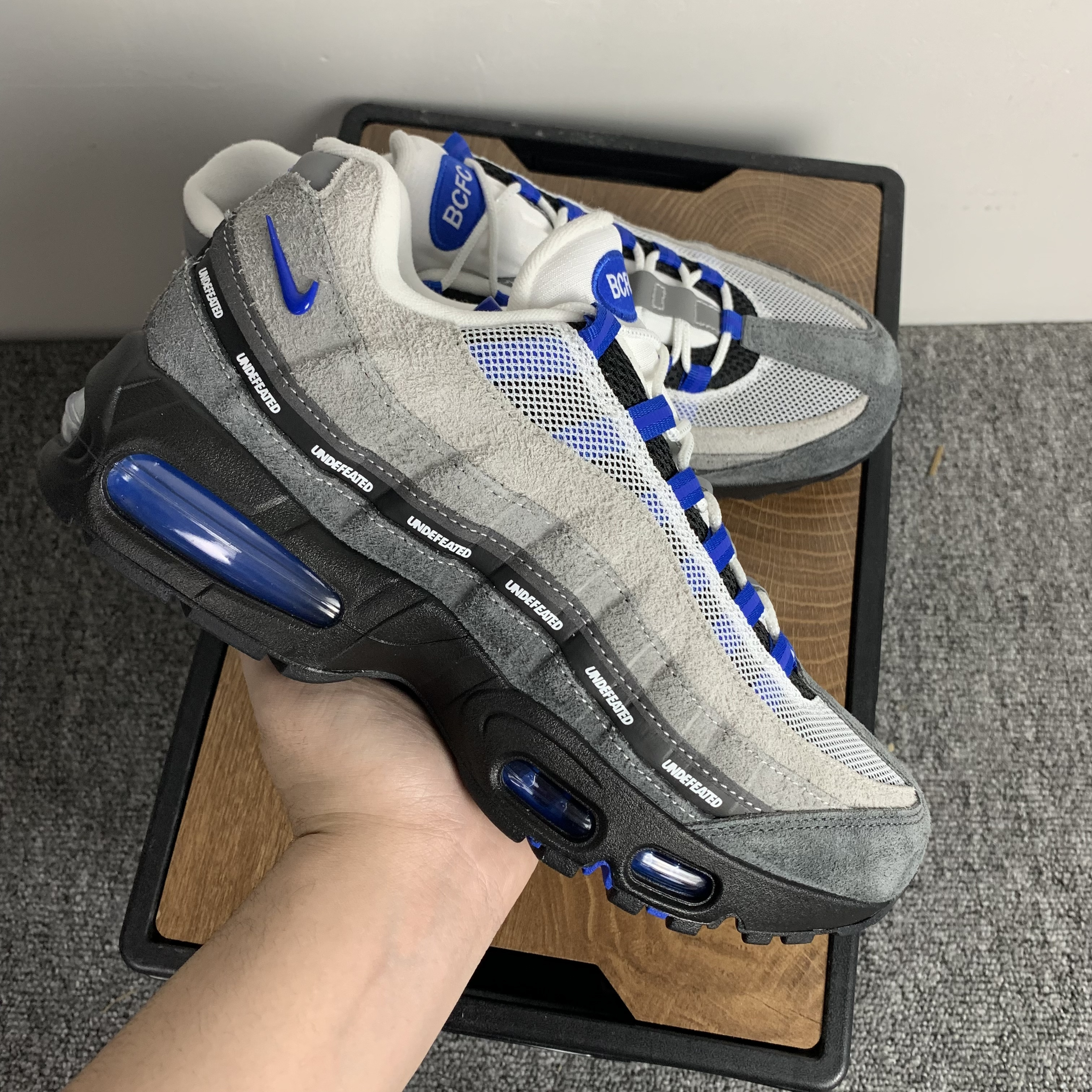 UNDEFEATED × Nike Air Max 95 SP "Hyper Cobalt" (Birmingham Exclusive)