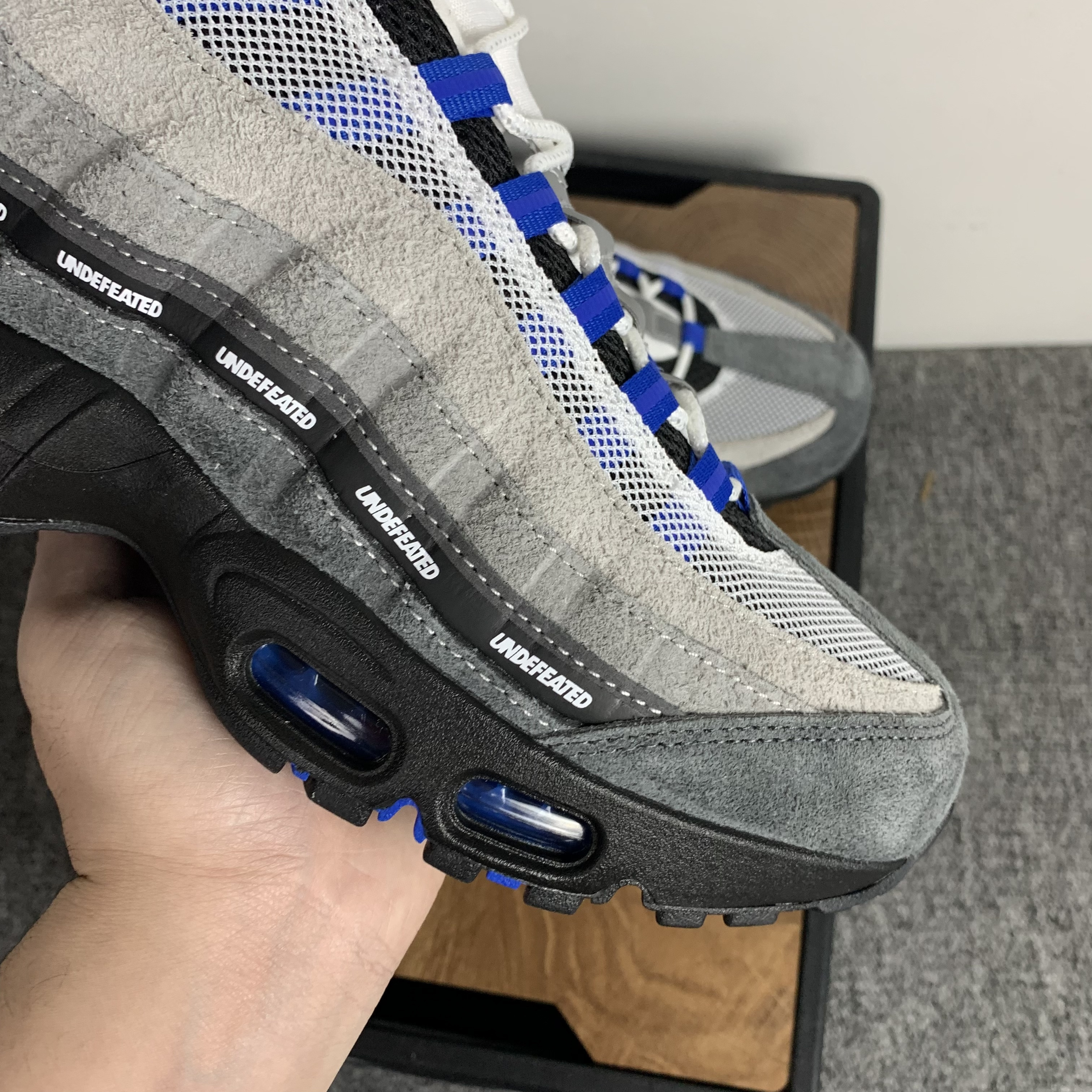 UNDEFEATED × Nike Air Max 95 SP "Hyper Cobalt" (Birmingham Exclusive)