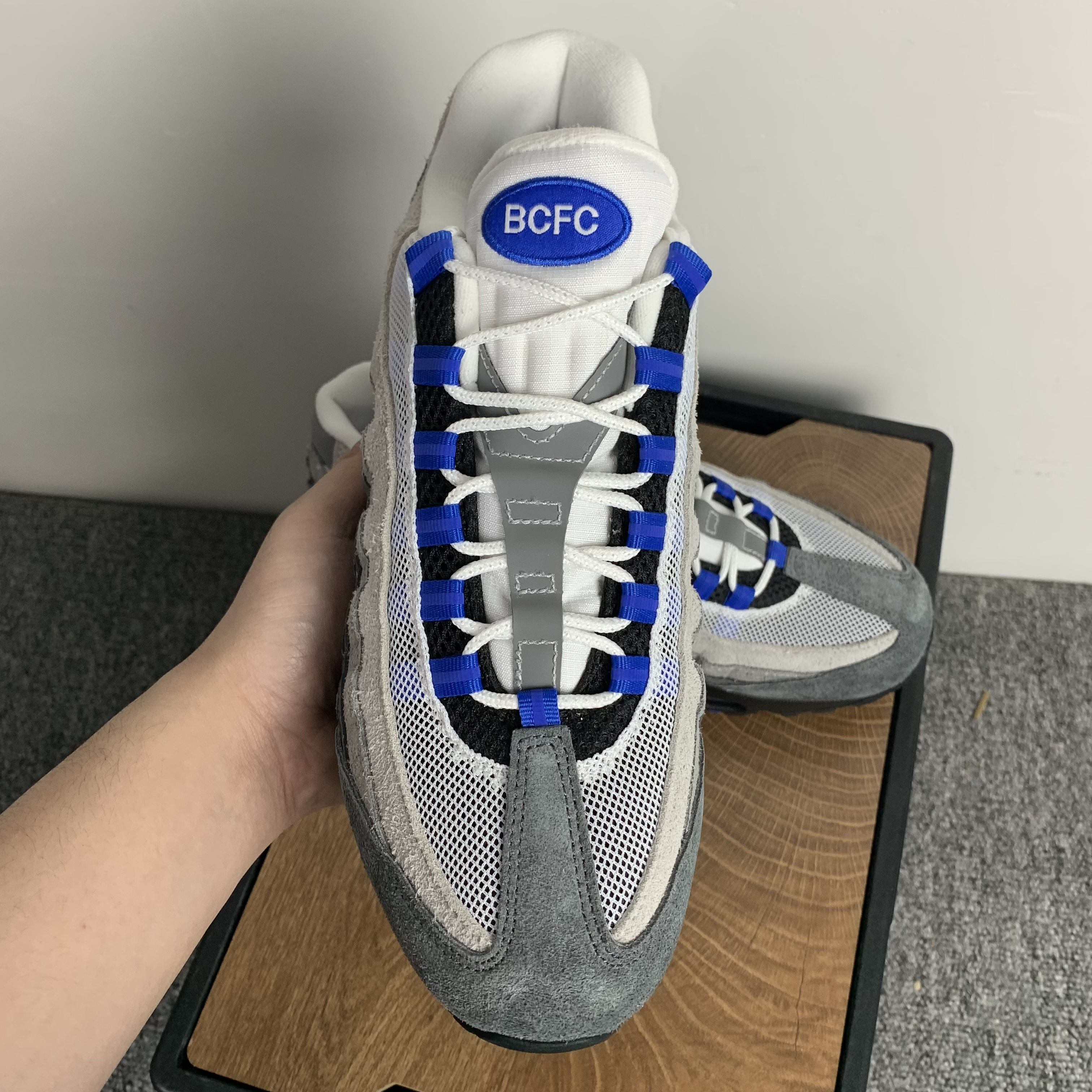 UNDEFEATED × Nike Air Max 95 SP "Hyper Cobalt" (Birmingham Exclusive)
