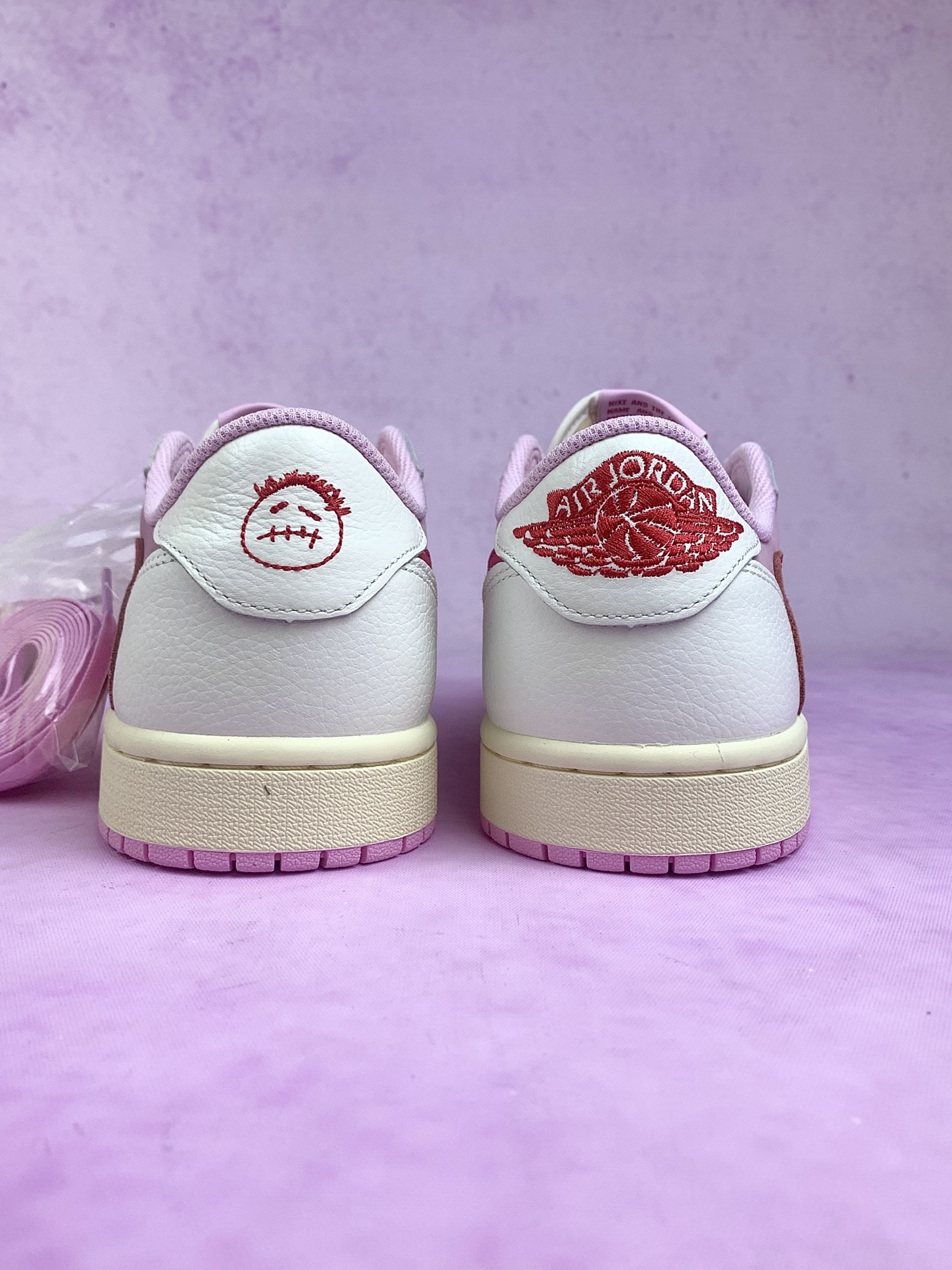 【LJR】 TRAVIS SCOTT x NIKE AIR JORDAN 1 LOW OG SP "Tropical Pink"