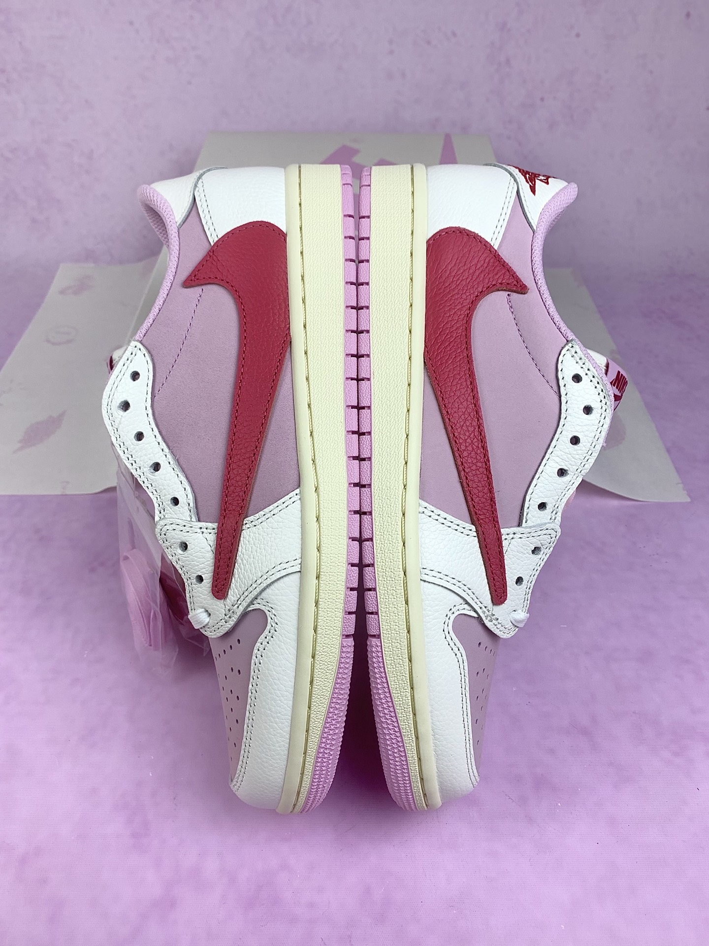 【LJR】 TRAVIS SCOTT x NIKE AIR JORDAN 1 LOW OG SP "Tropical Pink"