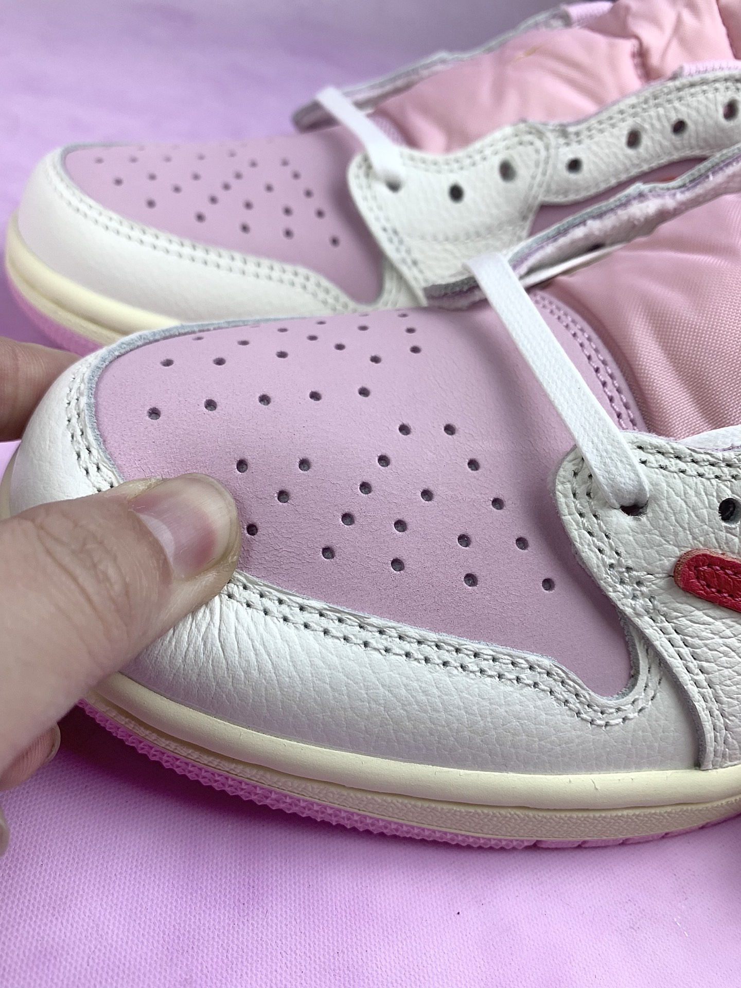【LJR】 TRAVIS SCOTT x NIKE AIR JORDAN 1 LOW OG SP "Tropical Pink"