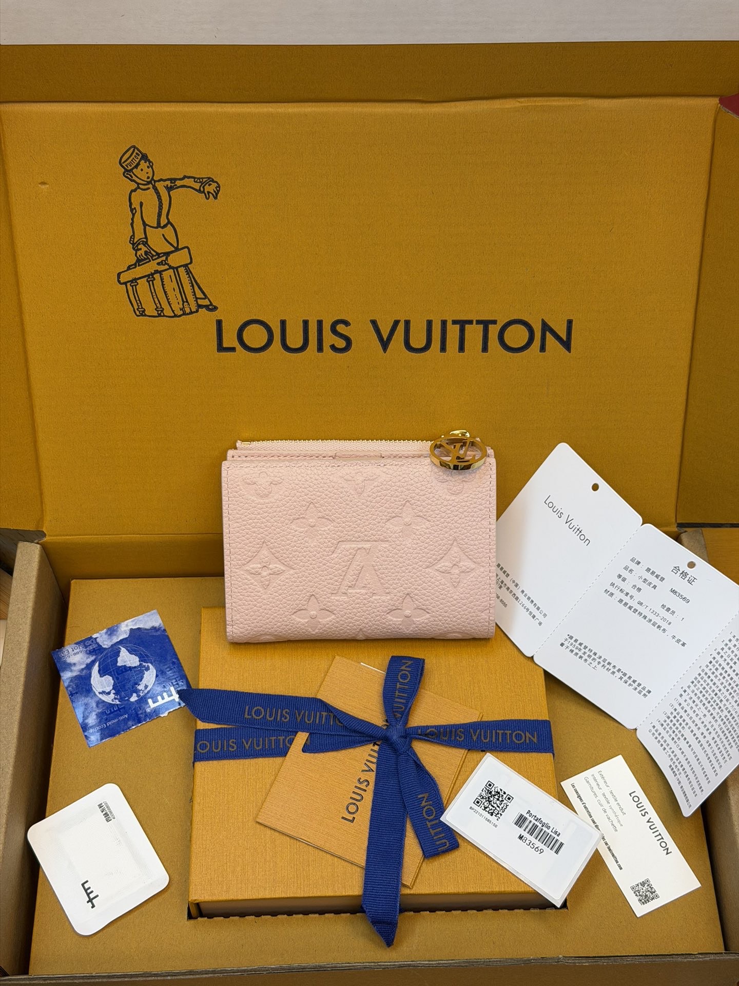 M83569 Lisa Wallet in Monogram Empreinte