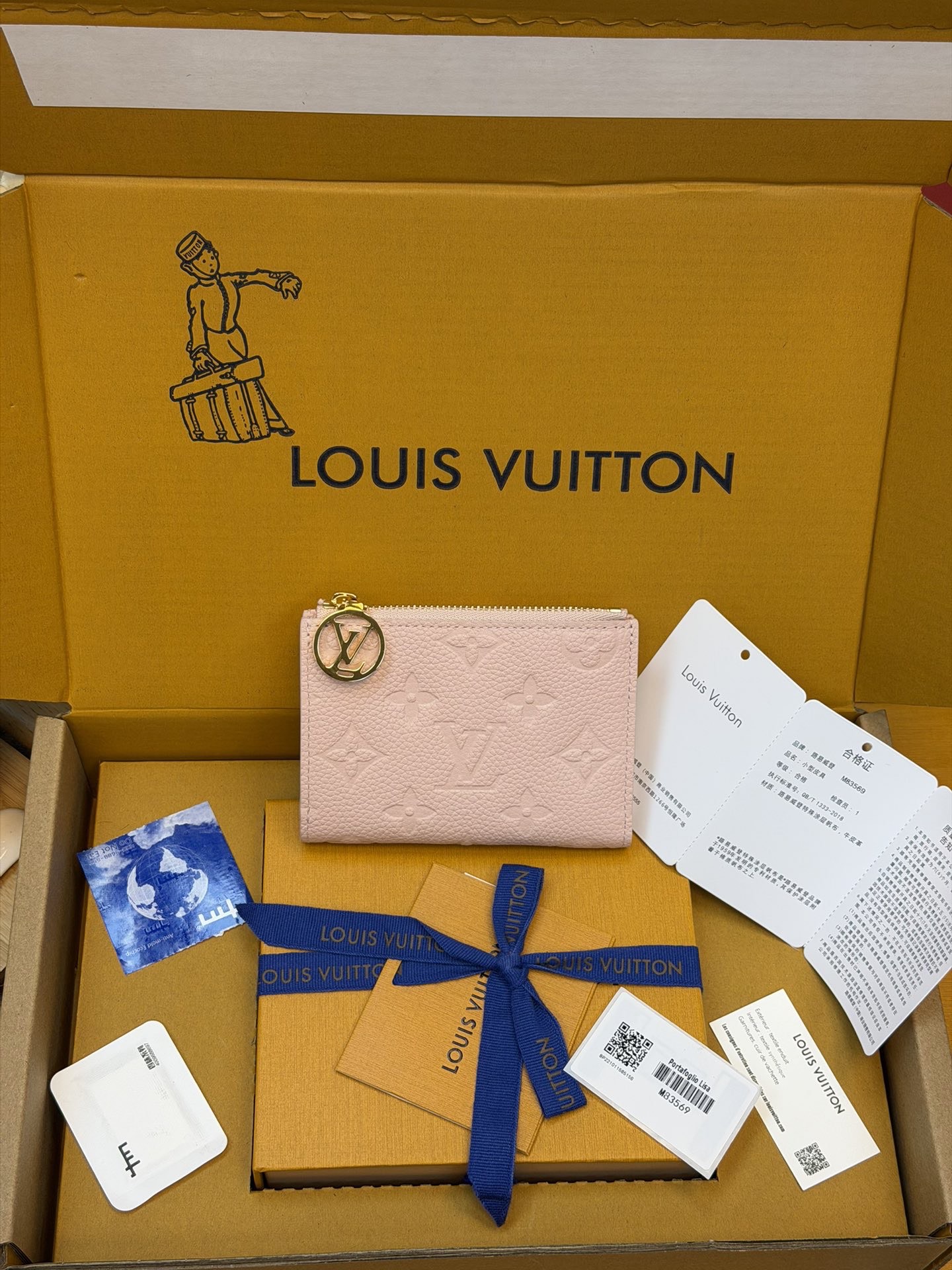 M83569 Lisa Wallet in Monogram Empreinte