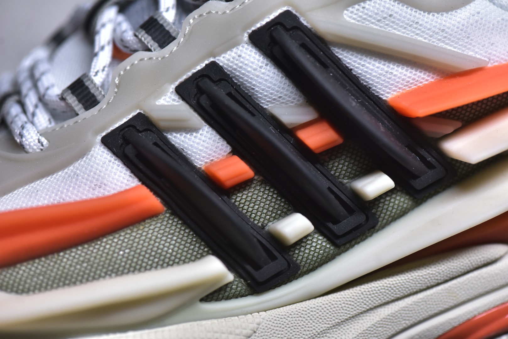 Pharrell Williams × adidas Adistar Jellyfish "Focus Olive/Core Black/Orange"