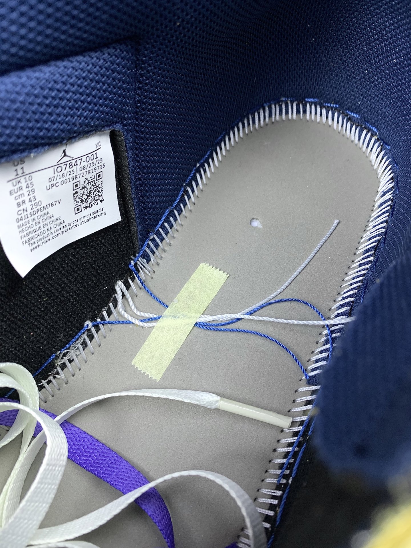 fragment design × UNION × Nike Air Jordan 1 High OG "Sport Royal"