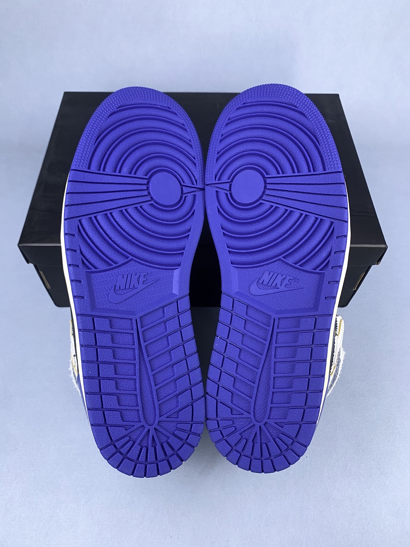 fragment design × UNION × Nike Air Jordan 1 High OG "Sport Royal"