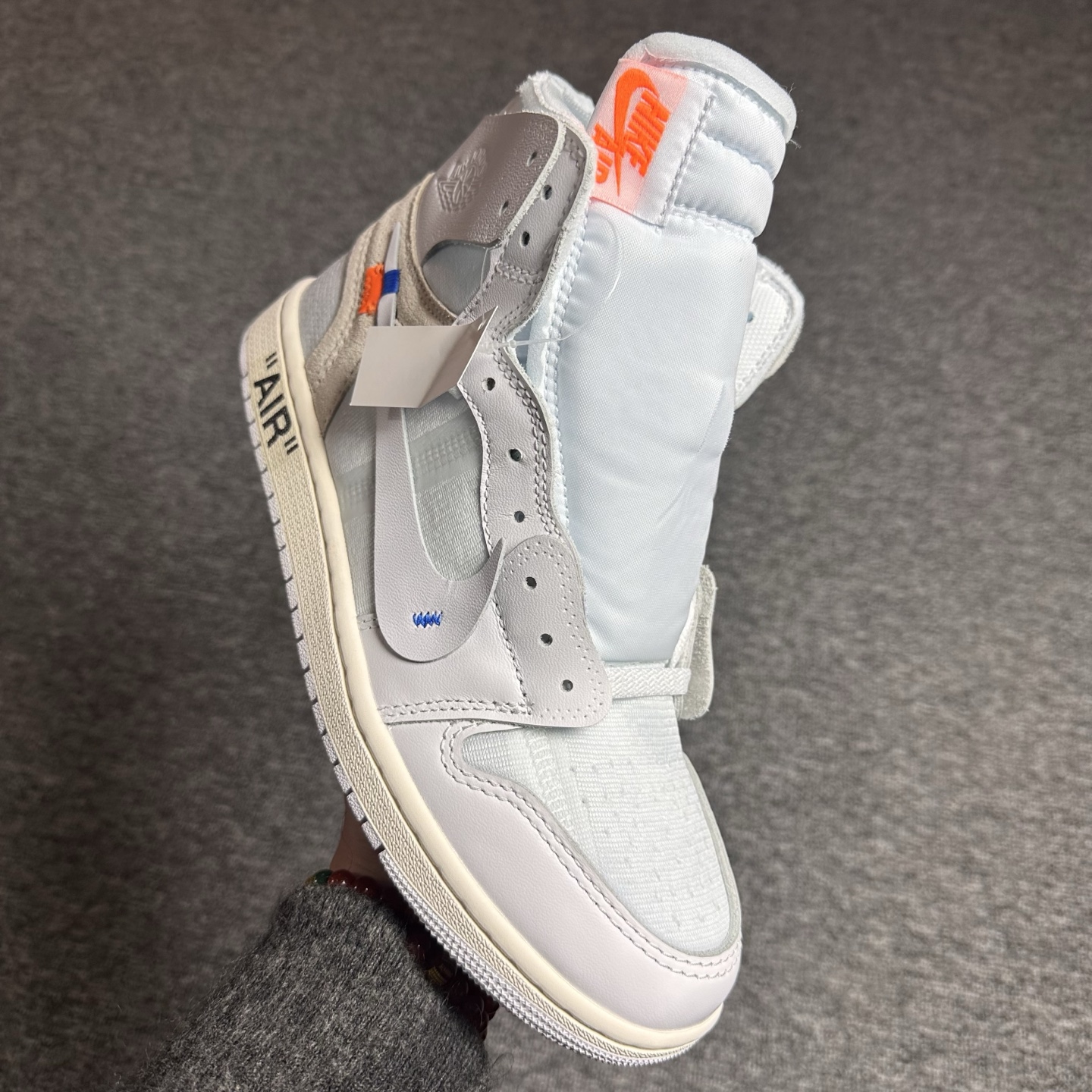 Off-White × Nike Air Jordan 1 Retro High OG "Alaska"