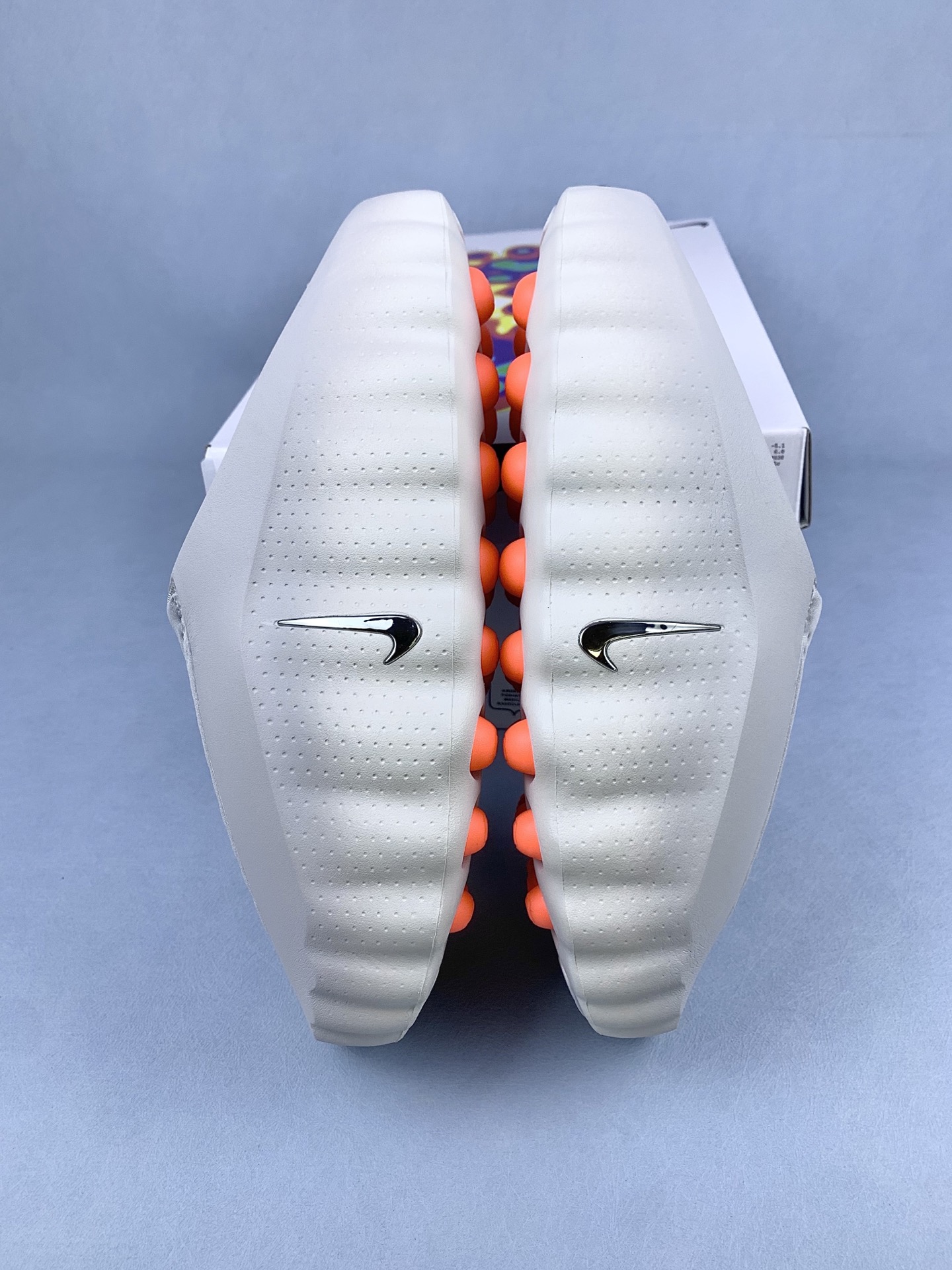 Nike Mind 001 Mules "Light Smoke Grey/Hyper Crimson"
