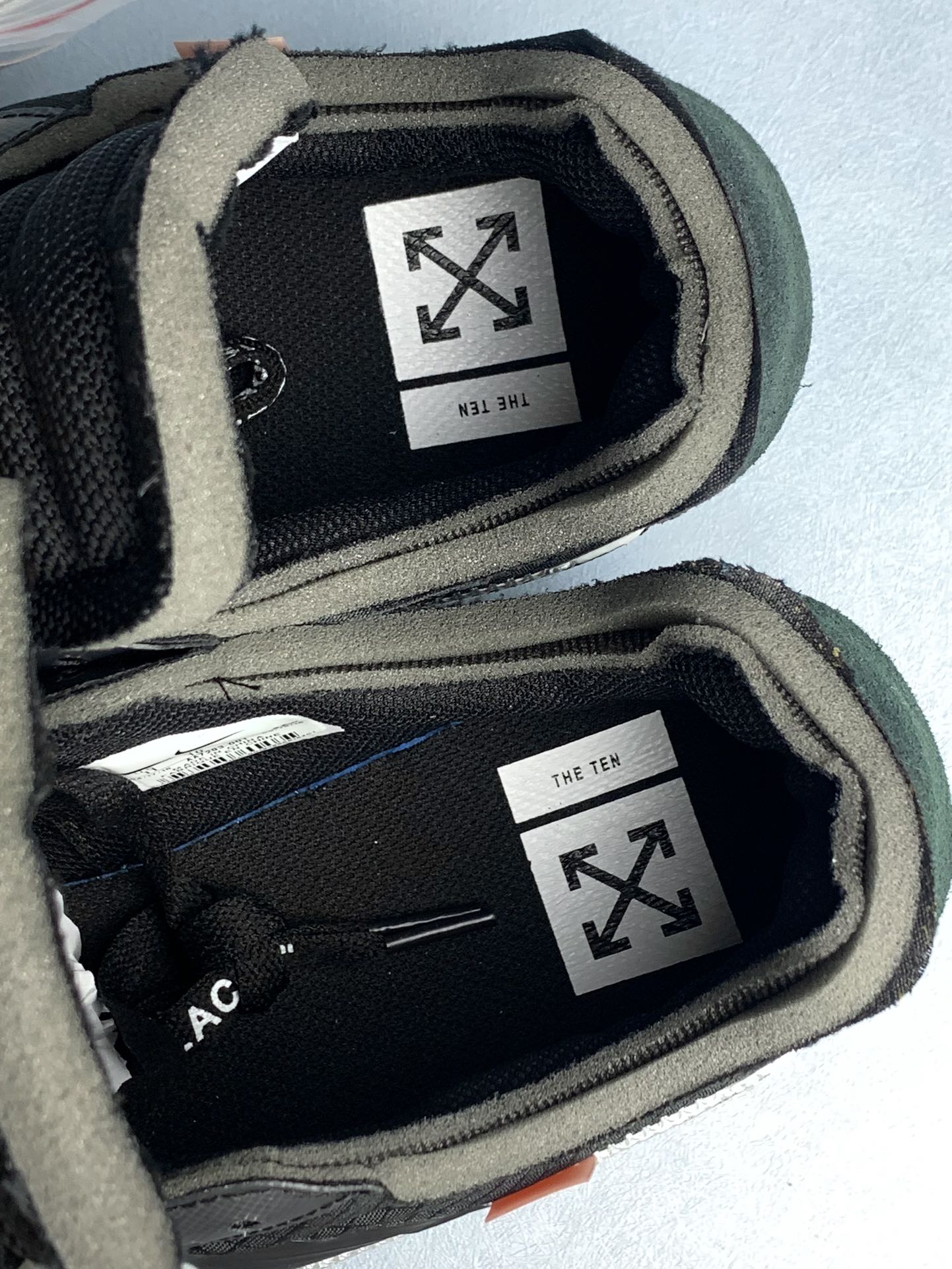 Off-White × Nike Air Max 90 "Black/Black-Cone-White"