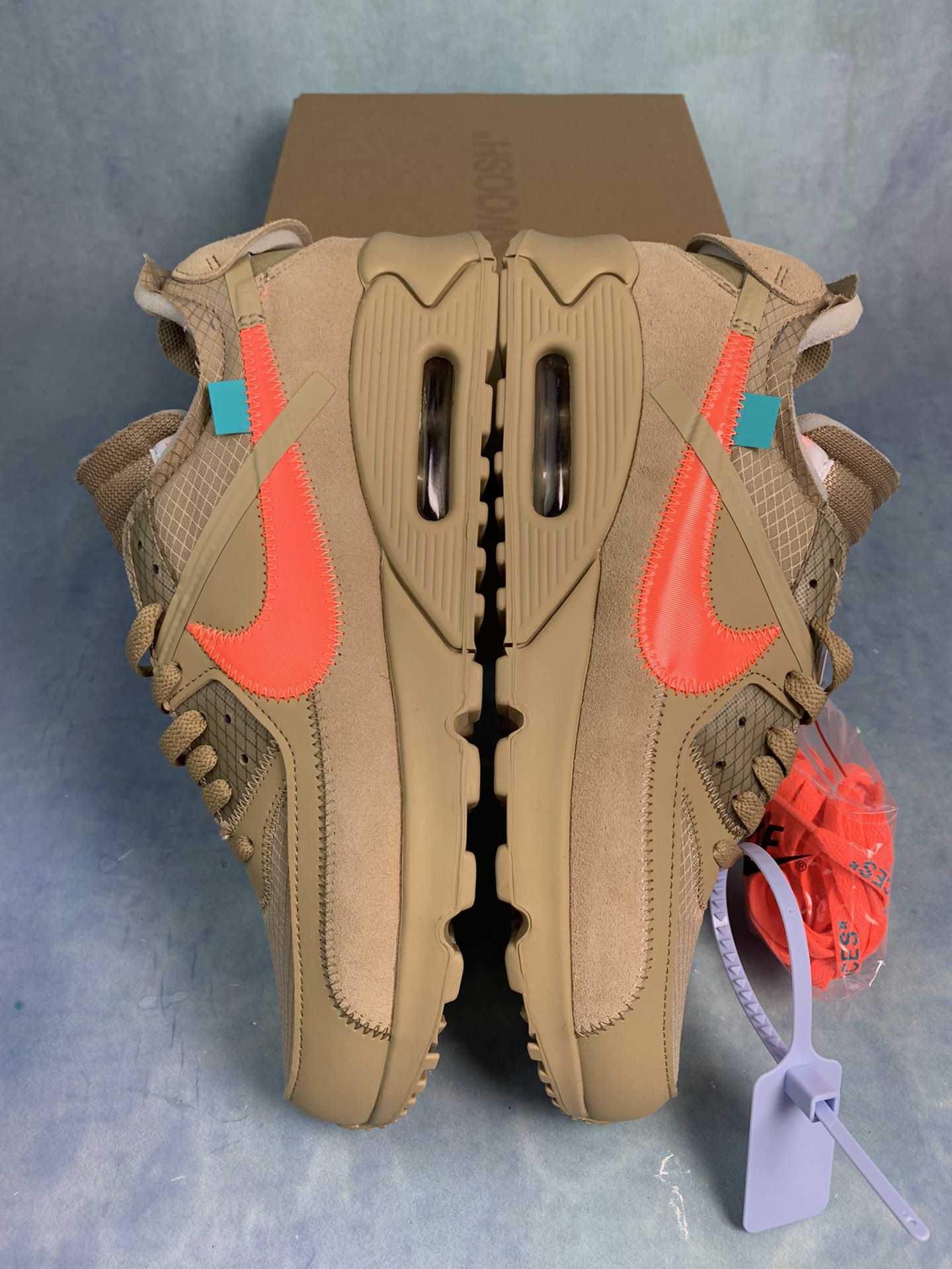 Off-White × Nike Air Max 90 "Desert Ore"