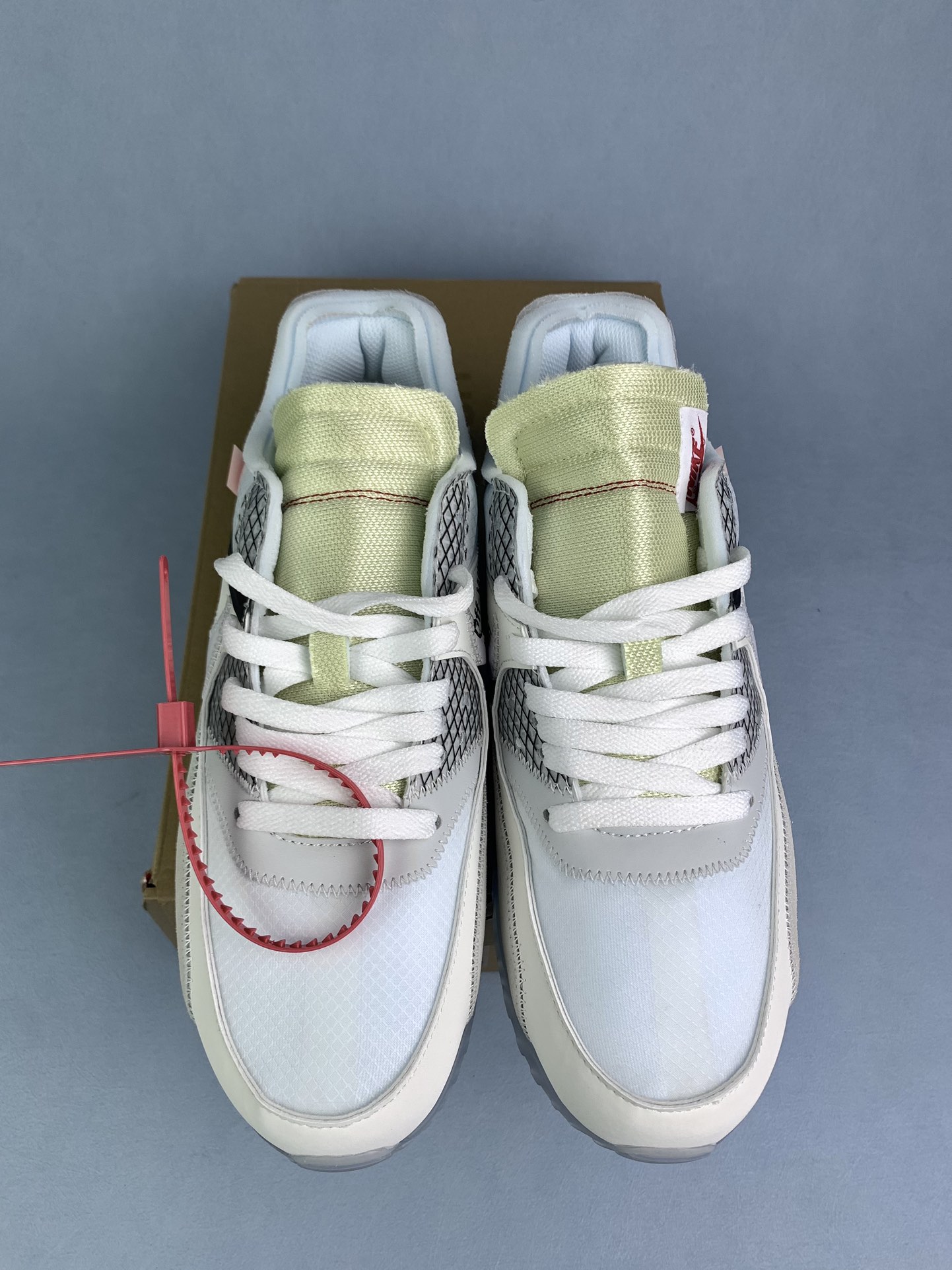 Off-White × Nike Air Max 90 "The 10/Sail"