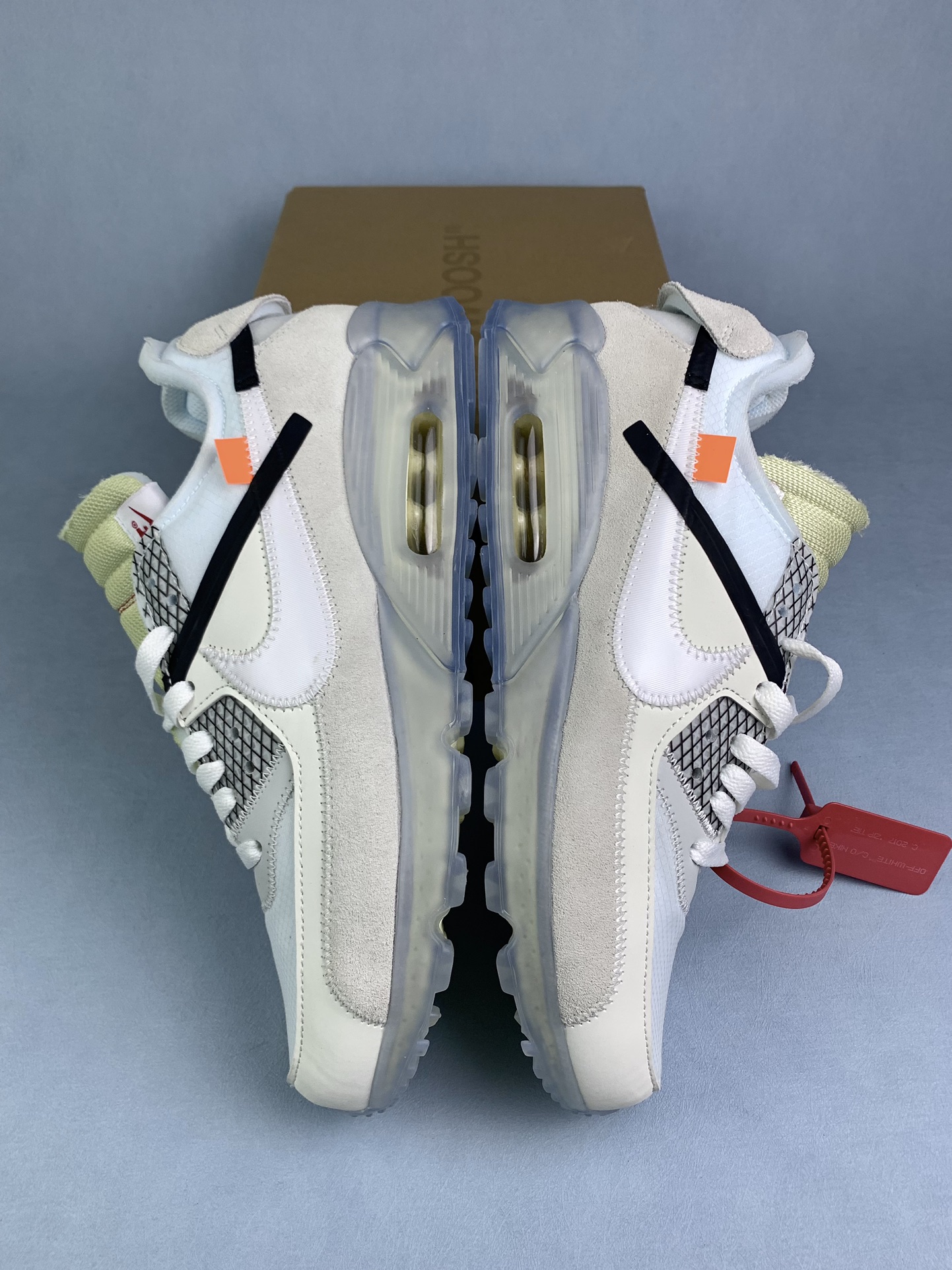 Off-White × Nike Air Max 90 "The 10/Sail"