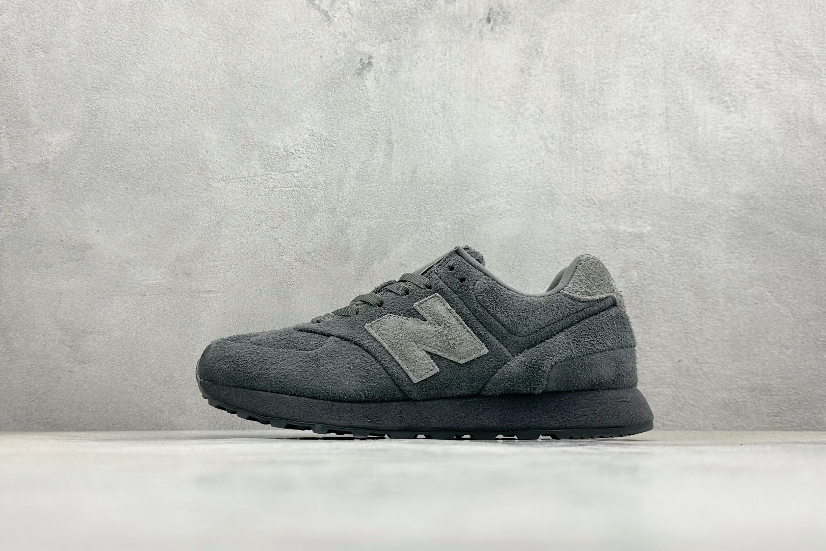Stone Island × New Balance 574 Legacy Ghost "Dark Grey"