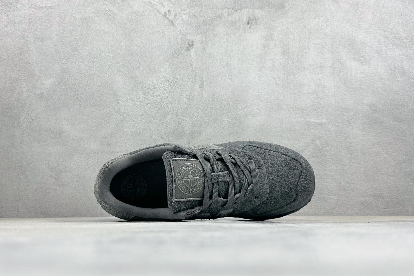 Stone Island × New Balance 574 Legacy Ghost "Dark Grey"