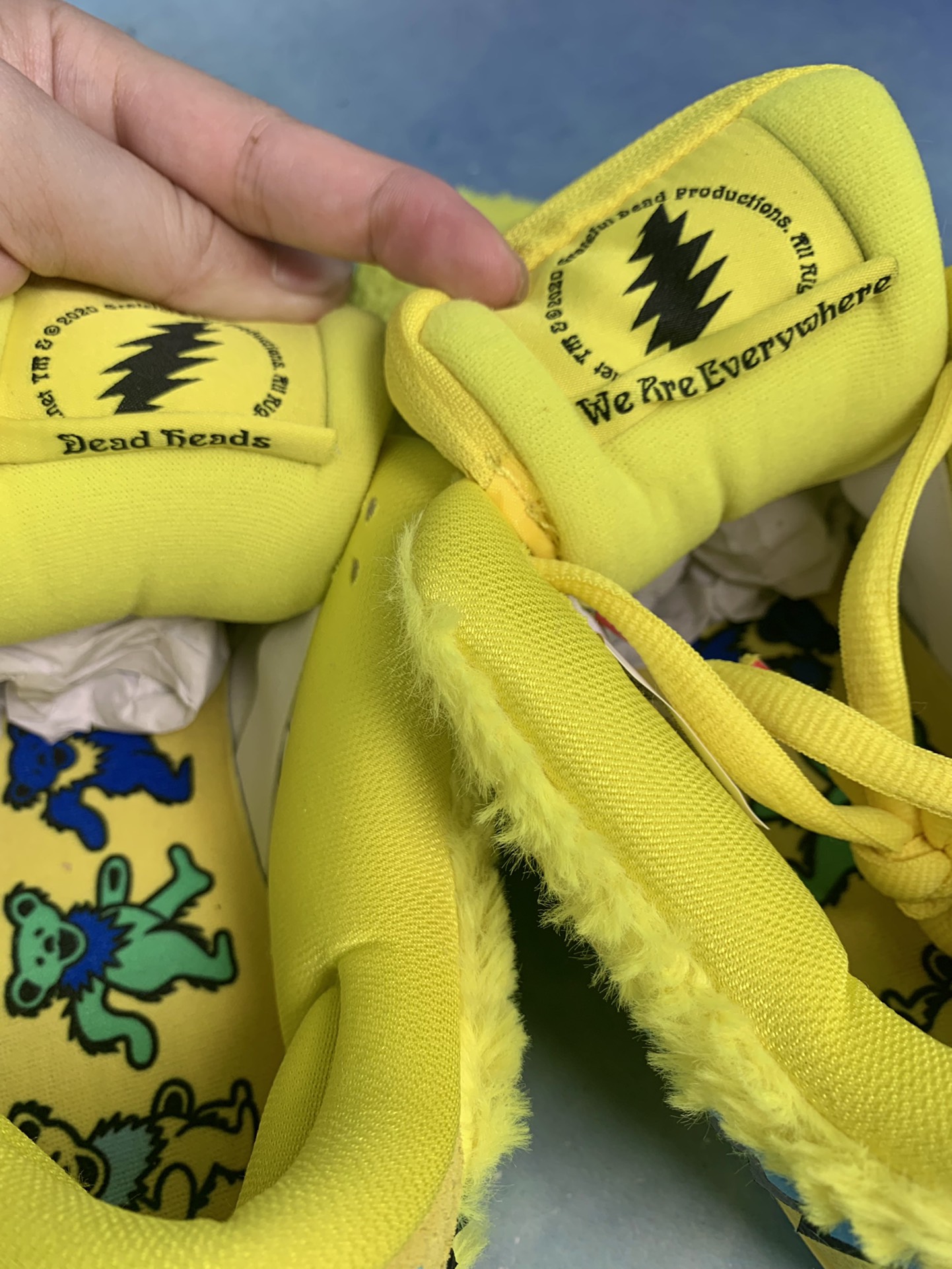 Grateful Dead × Nike SB Dunk Low "Yellow Bear"