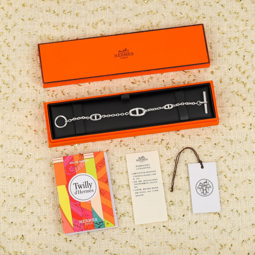Hermès Chaine d'Ancre Farandole Bracelet