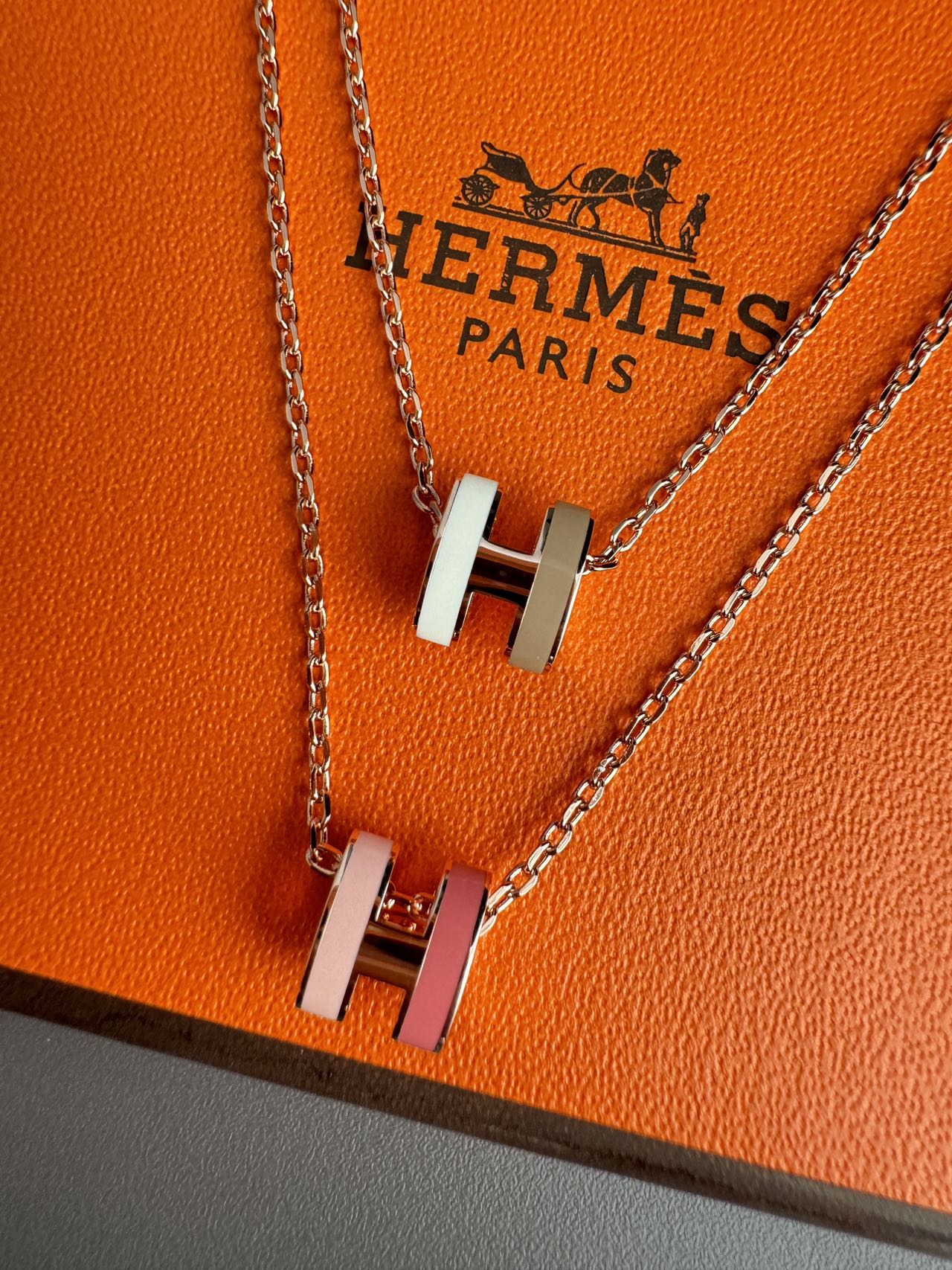 Hermès Mini Pop H Rocabar Necklace