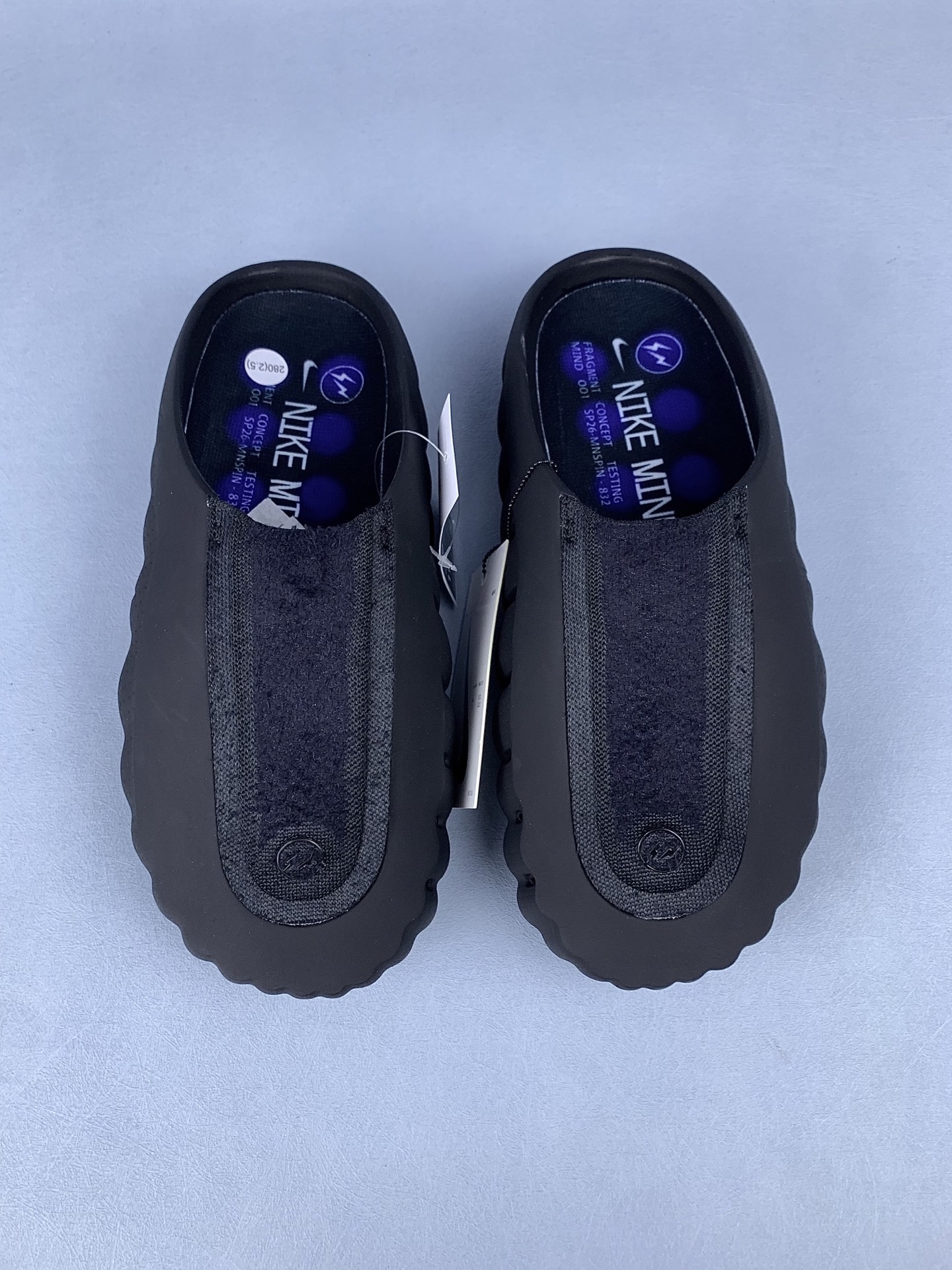 Fragment design × Nike Mind 001 Mules "Black"