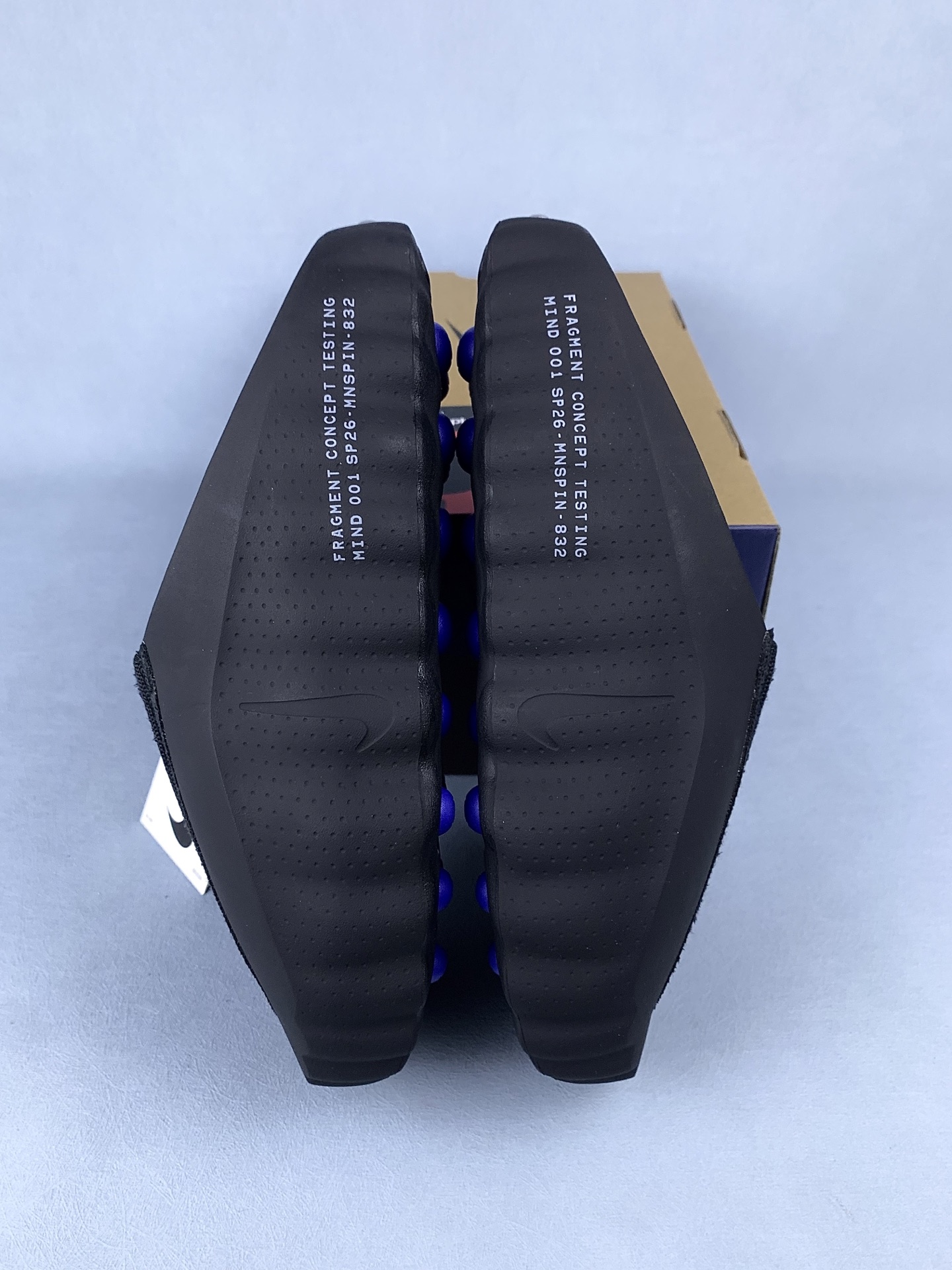 Fragment design × Nike Mind 001 Mules "Black"