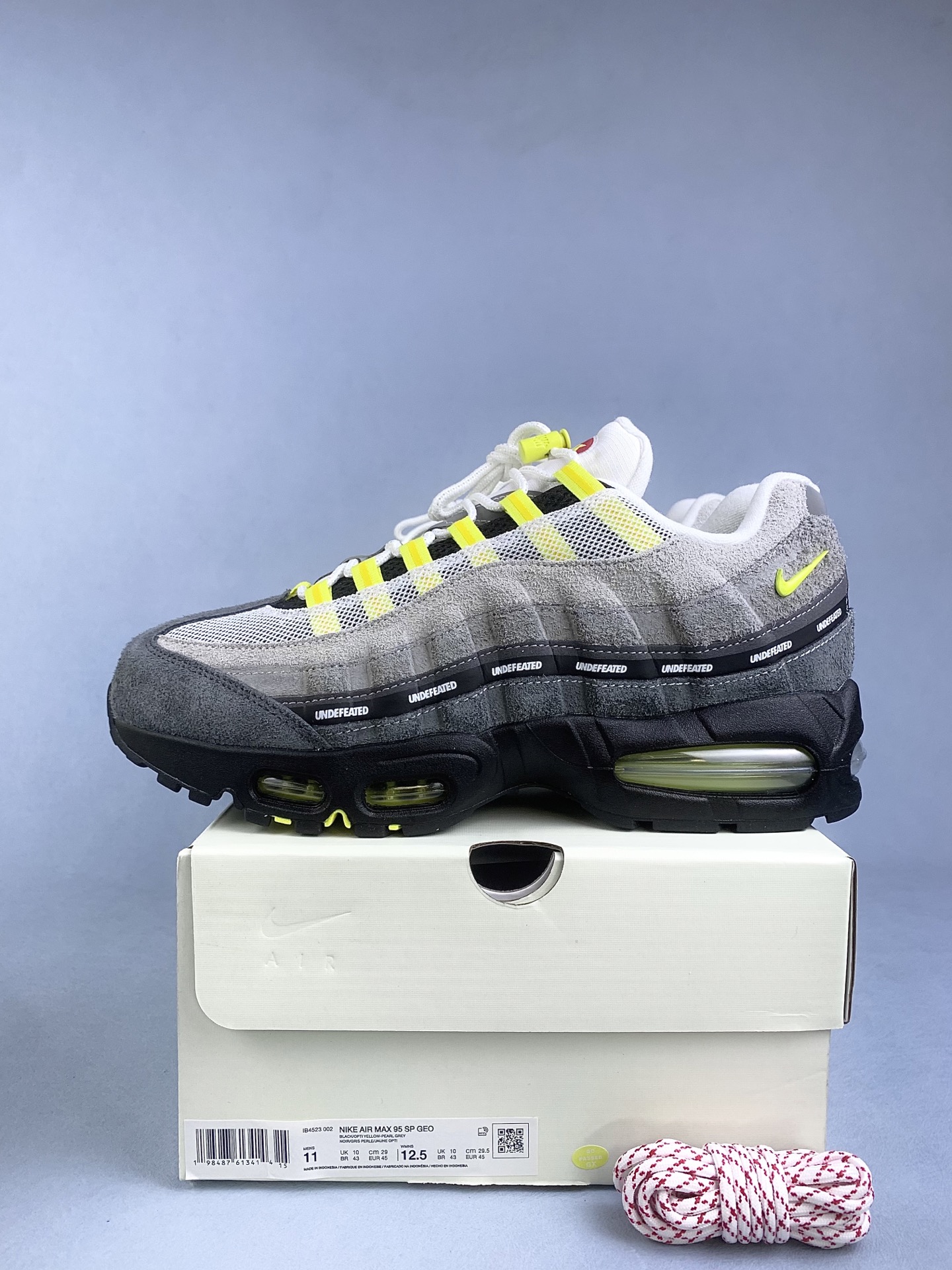 UNDEFEATED × Nike Air Max 95 SP "Opti Yellow" (Shanghai Exclusive)
