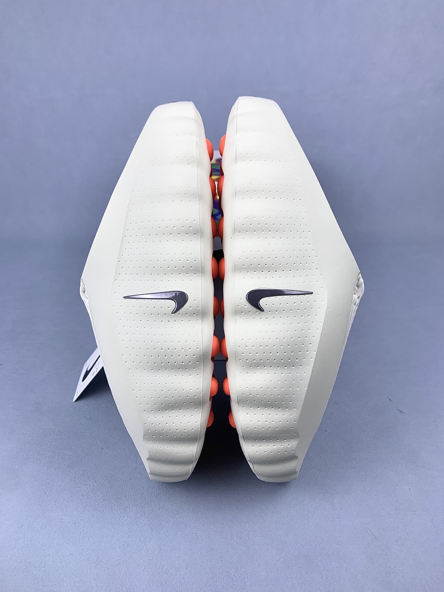 Nike Mind 001 Mules "Light Bone/Hyper Crimson"