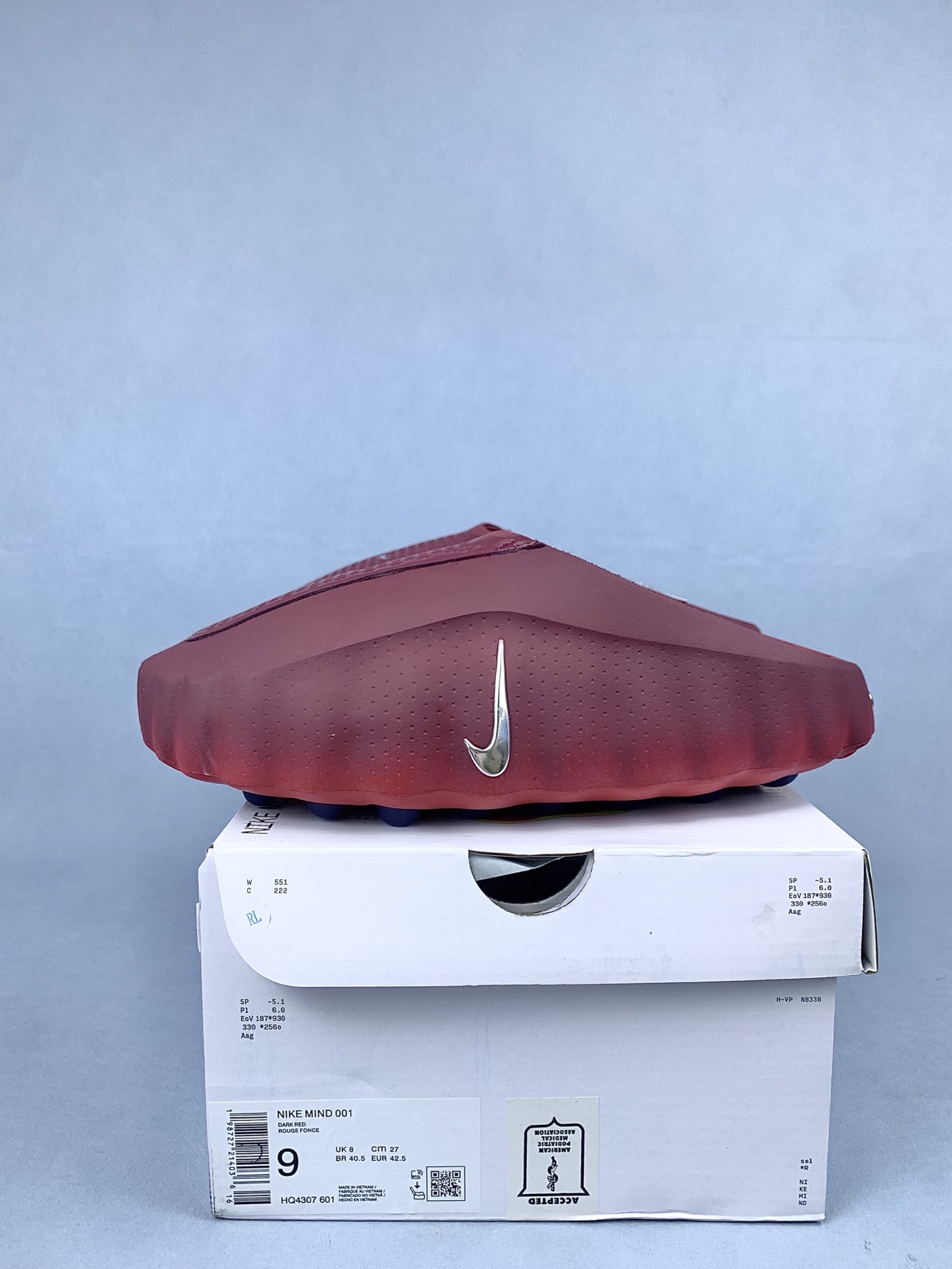 Nike Mind 001 Mules "Team Red"