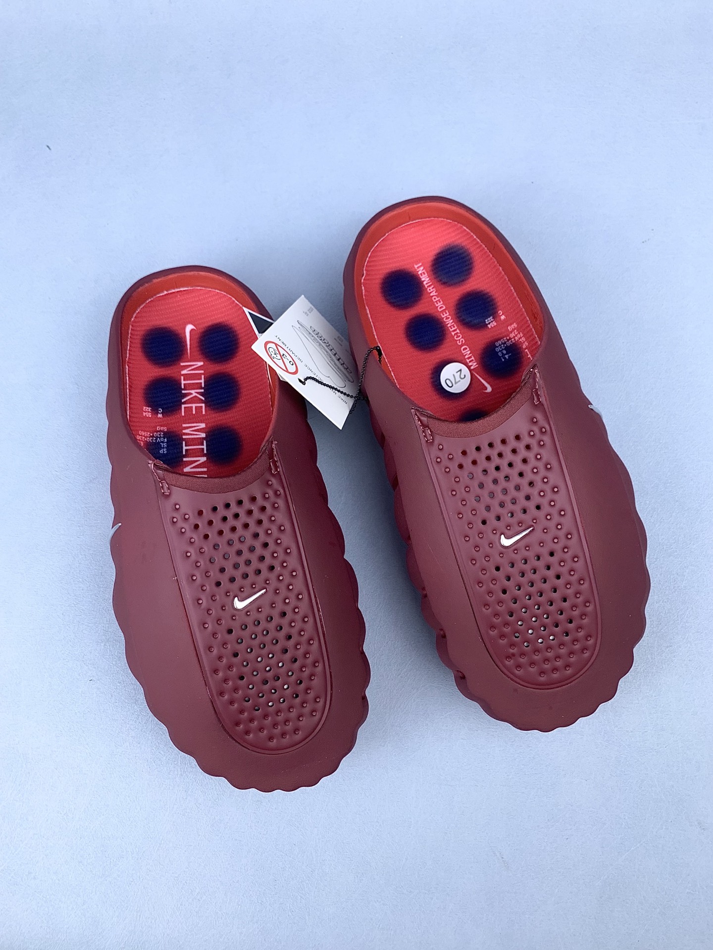 Nike Mind 001 Mules "Team Red"