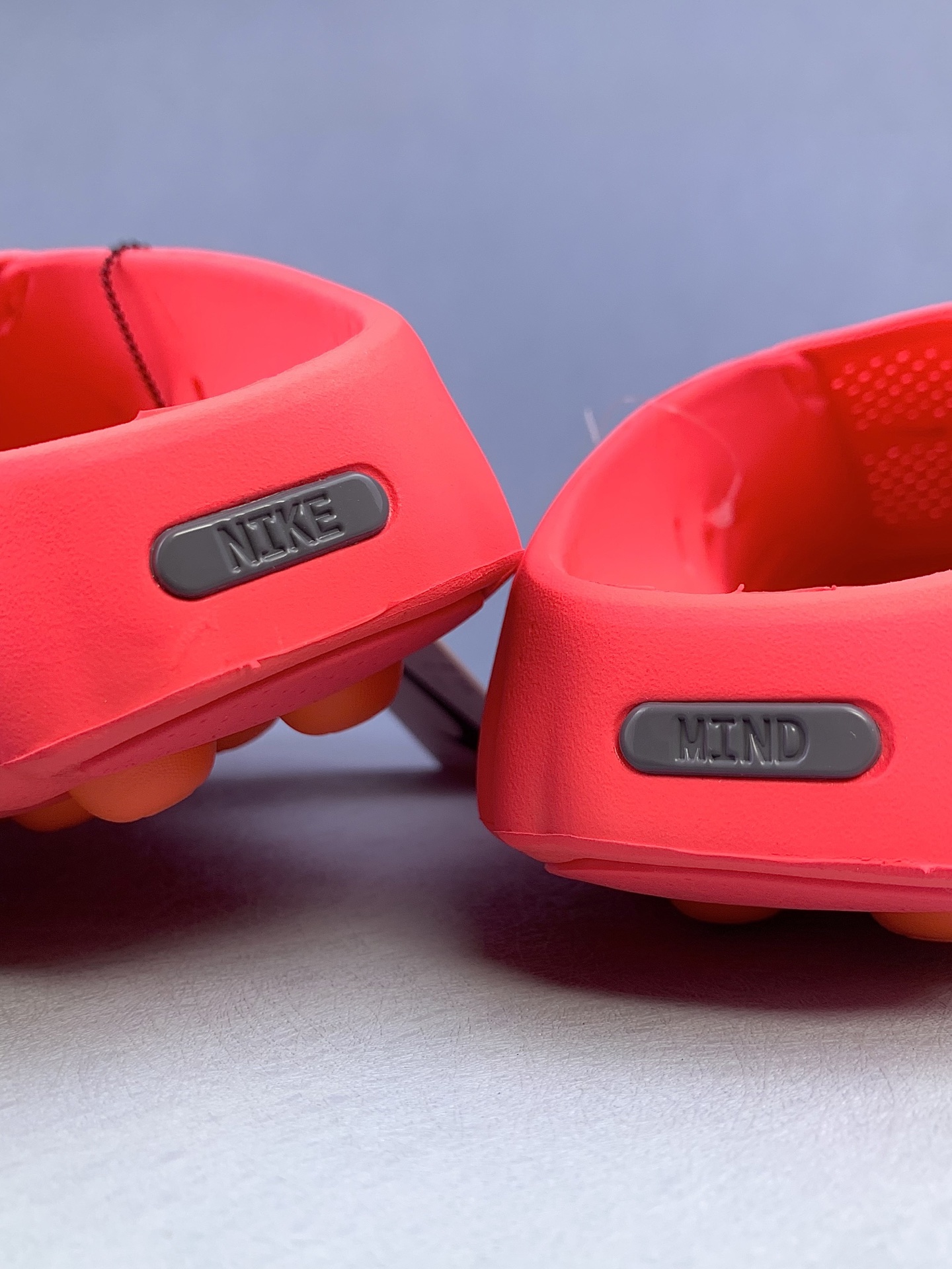 Nike Mind 001 Mules "Solar Red/Hyper Crimson"