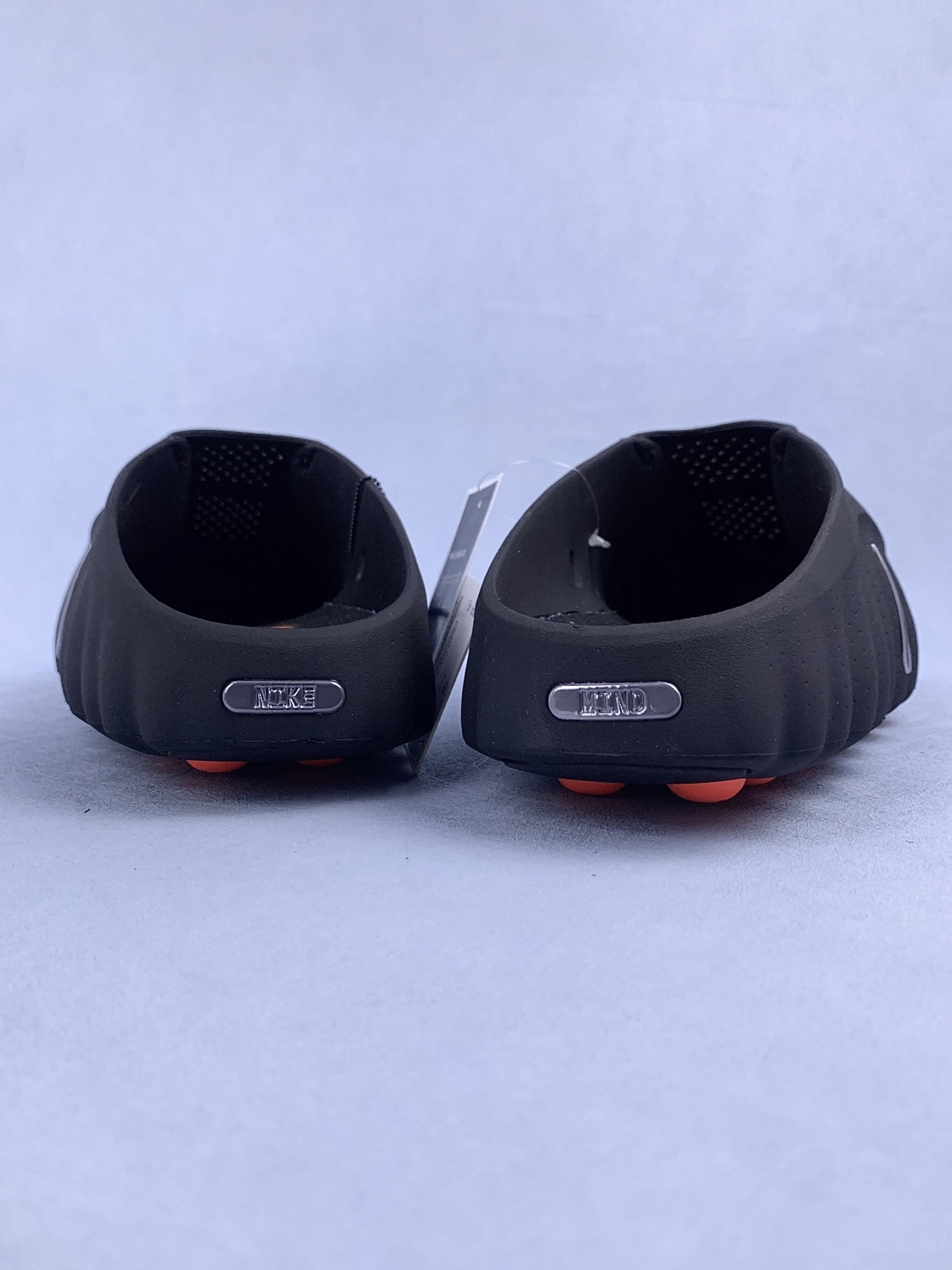 Nike Mind 001 Mules "Black/Hyper Crimson"