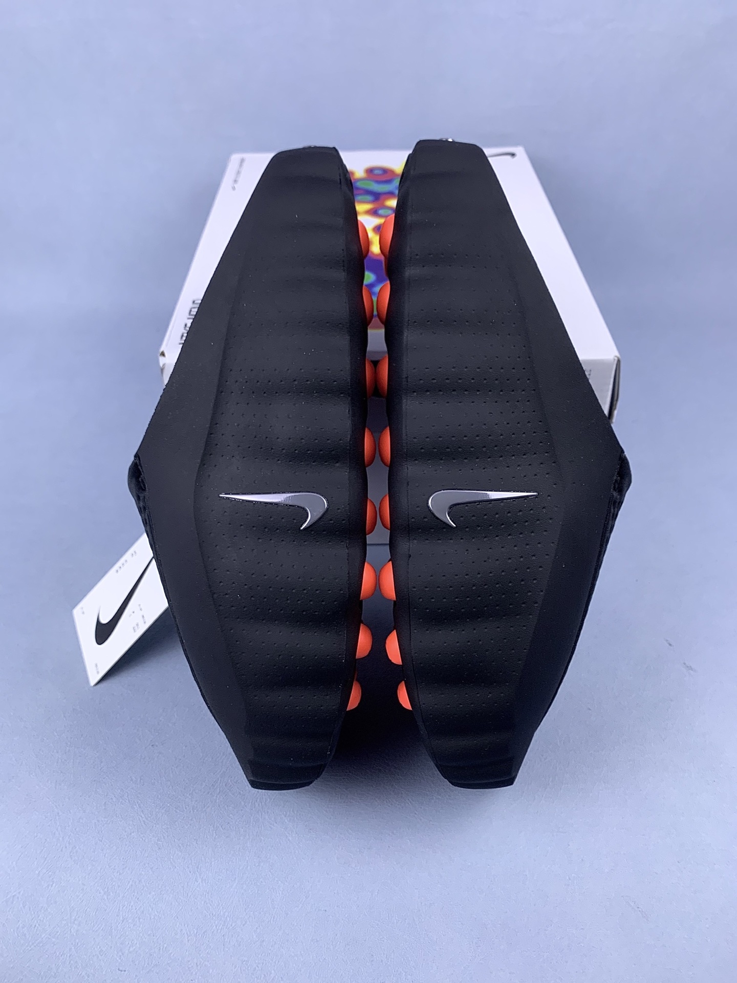 Nike Mind 001 Mules "Black/Hyper Crimson"