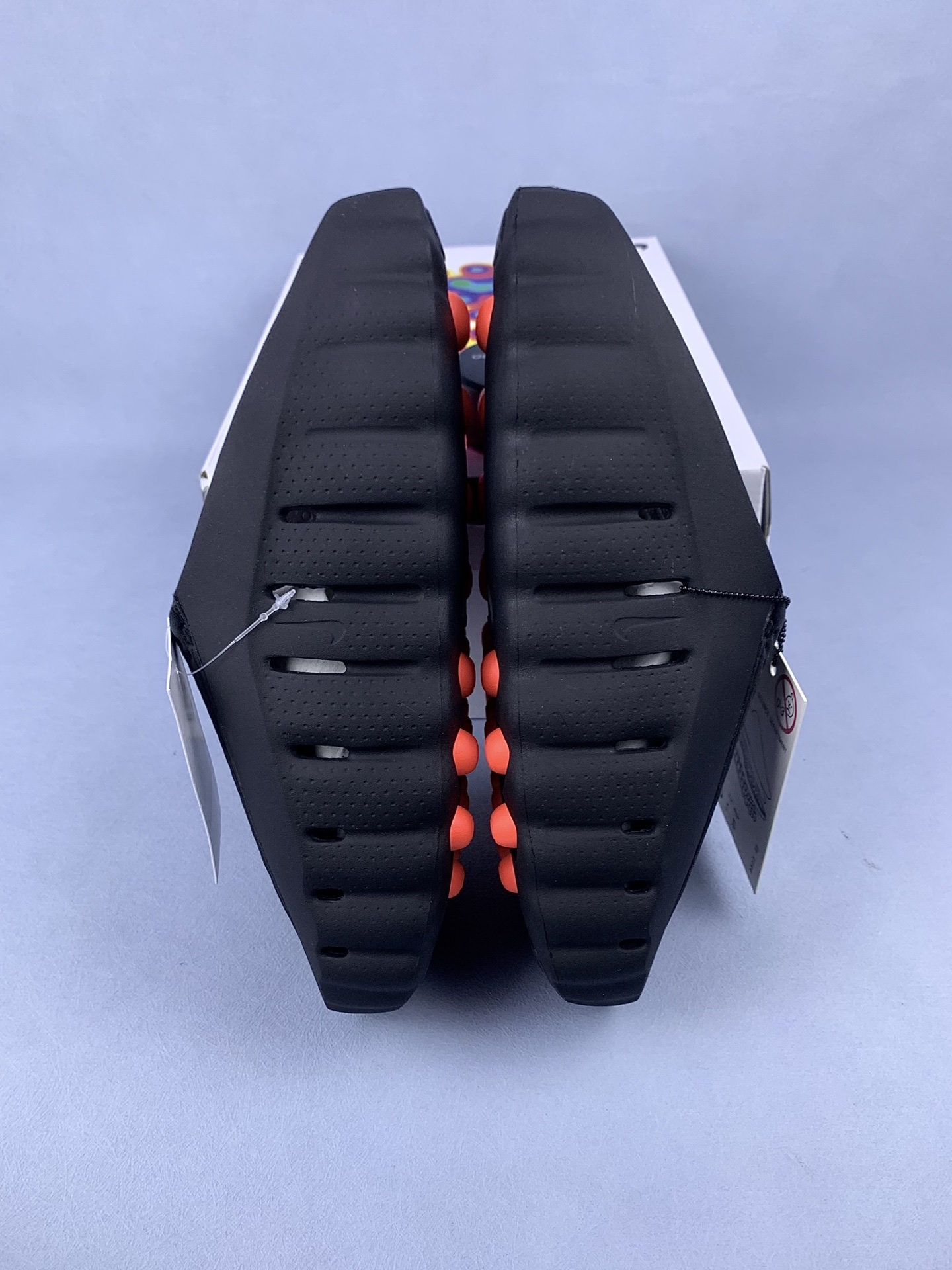 Nike Mind 001 Mules "Black/Hyper Crimson"