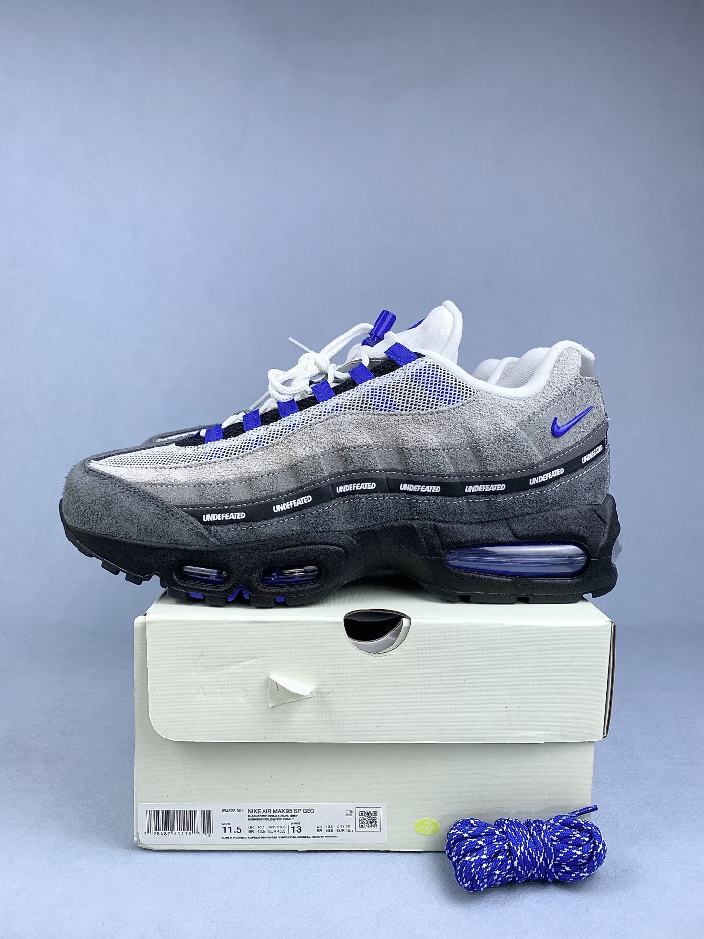 UNDEFEATED × Nike Air Max 95 SP "Hyper Cobalt" (Birmingham Exclusive)