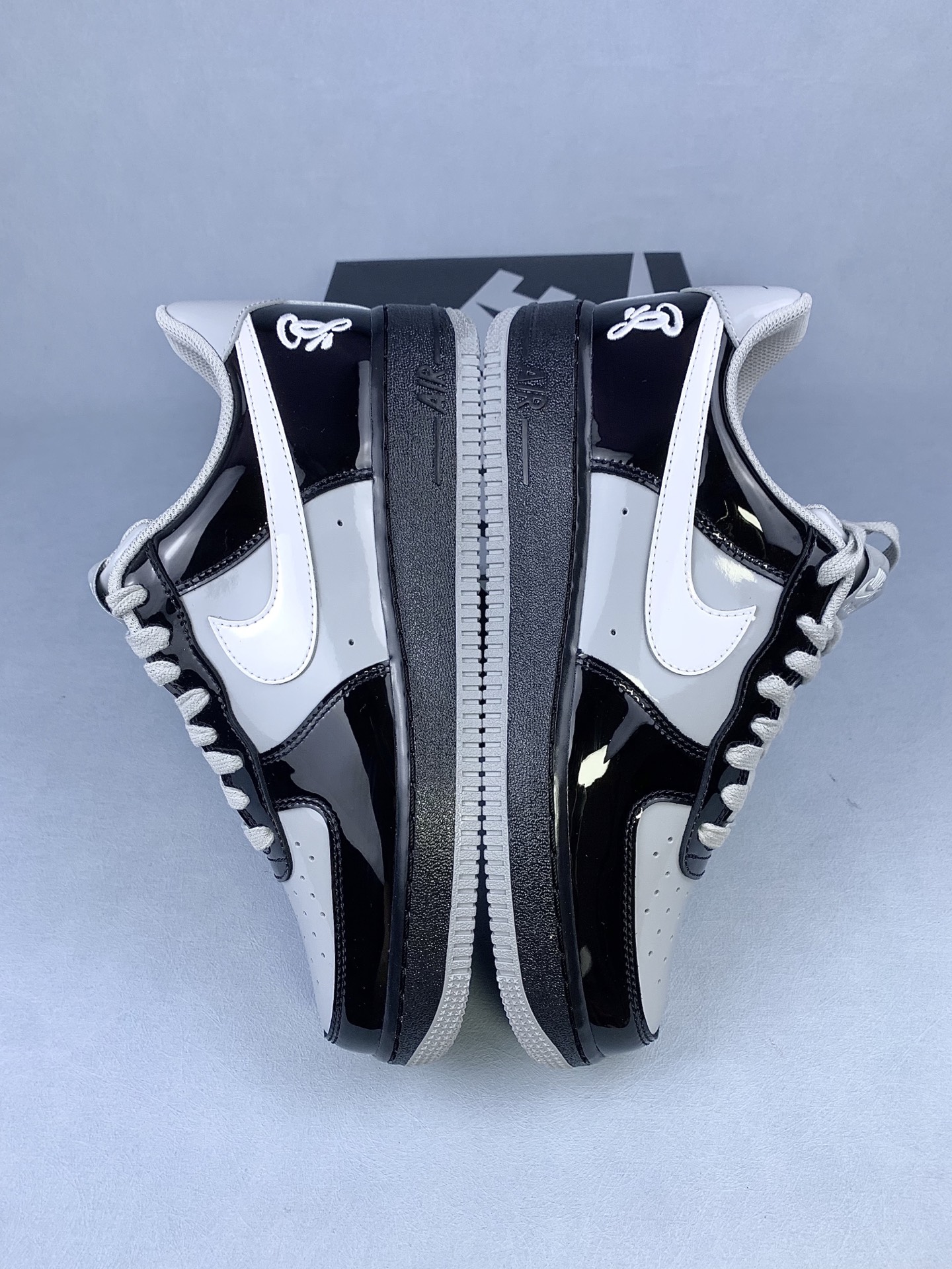 Central Cee × Nike Air Force 1 Low "Black/Light Smoke Grey"