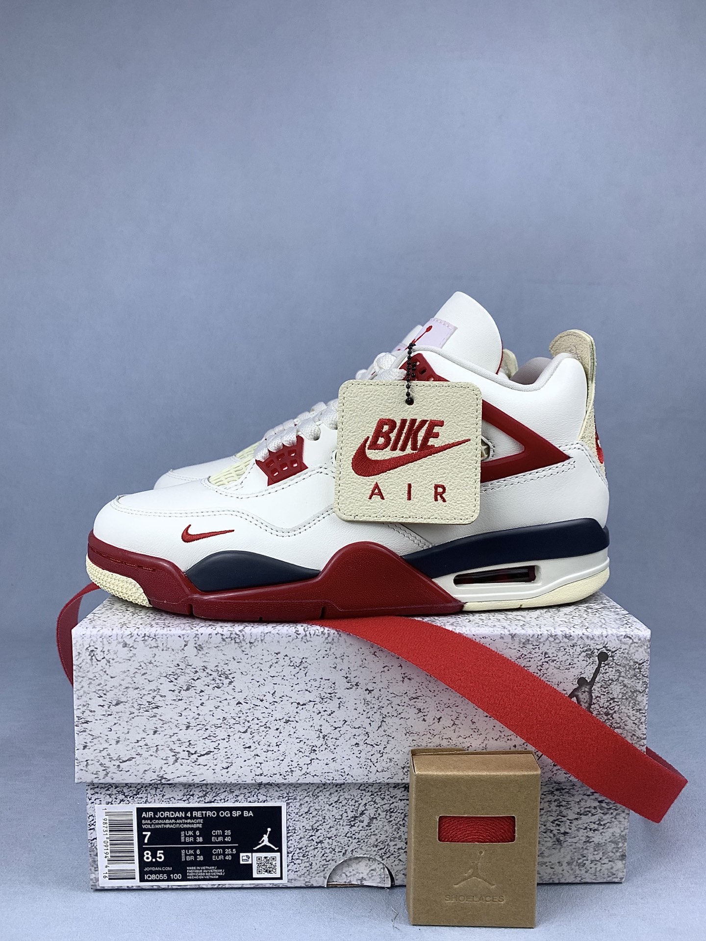 Nigel Sylvester × Nike Air Jordan 4 "Cinnabar"